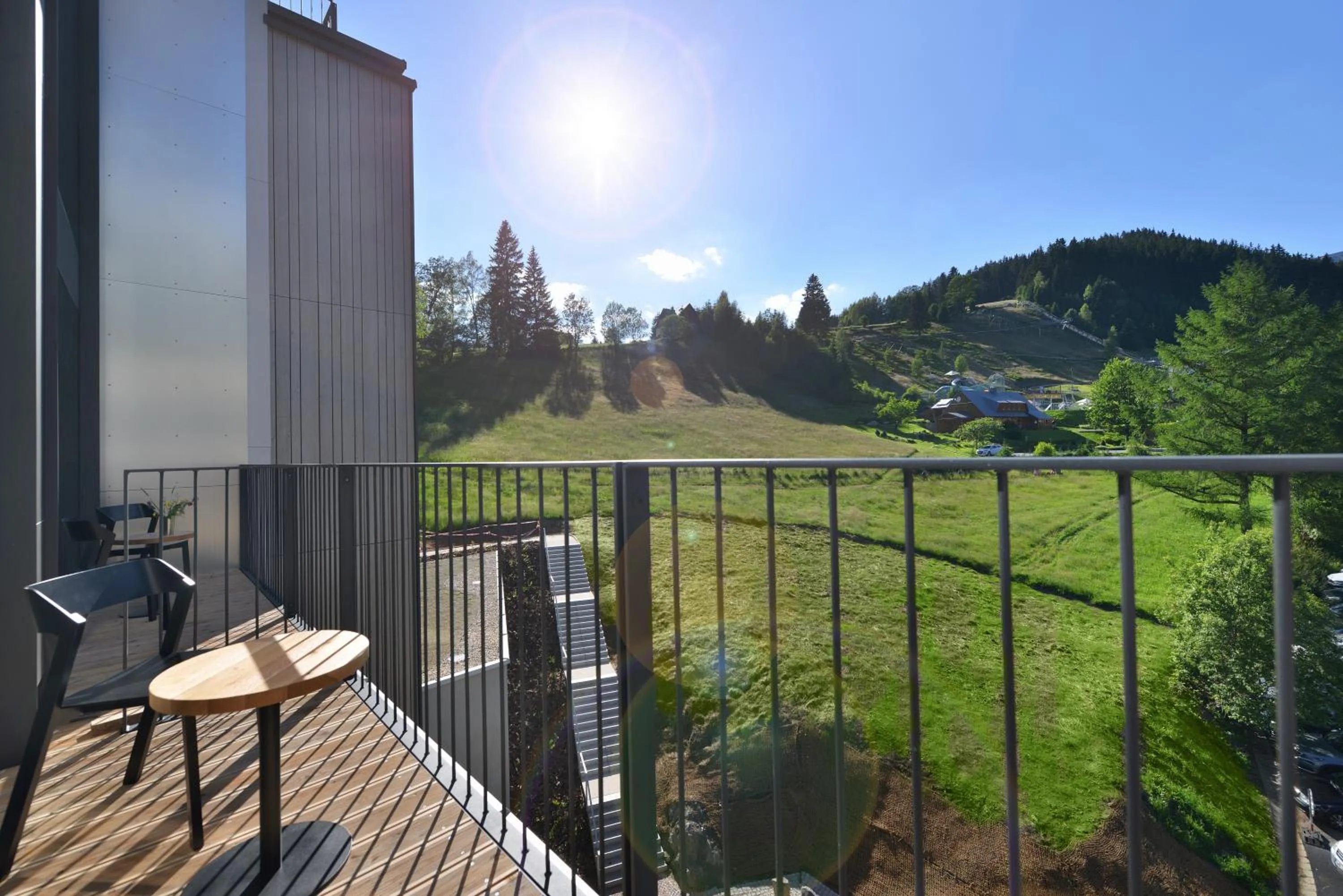 Balcony/Terrace in Grand Hotel Hradec