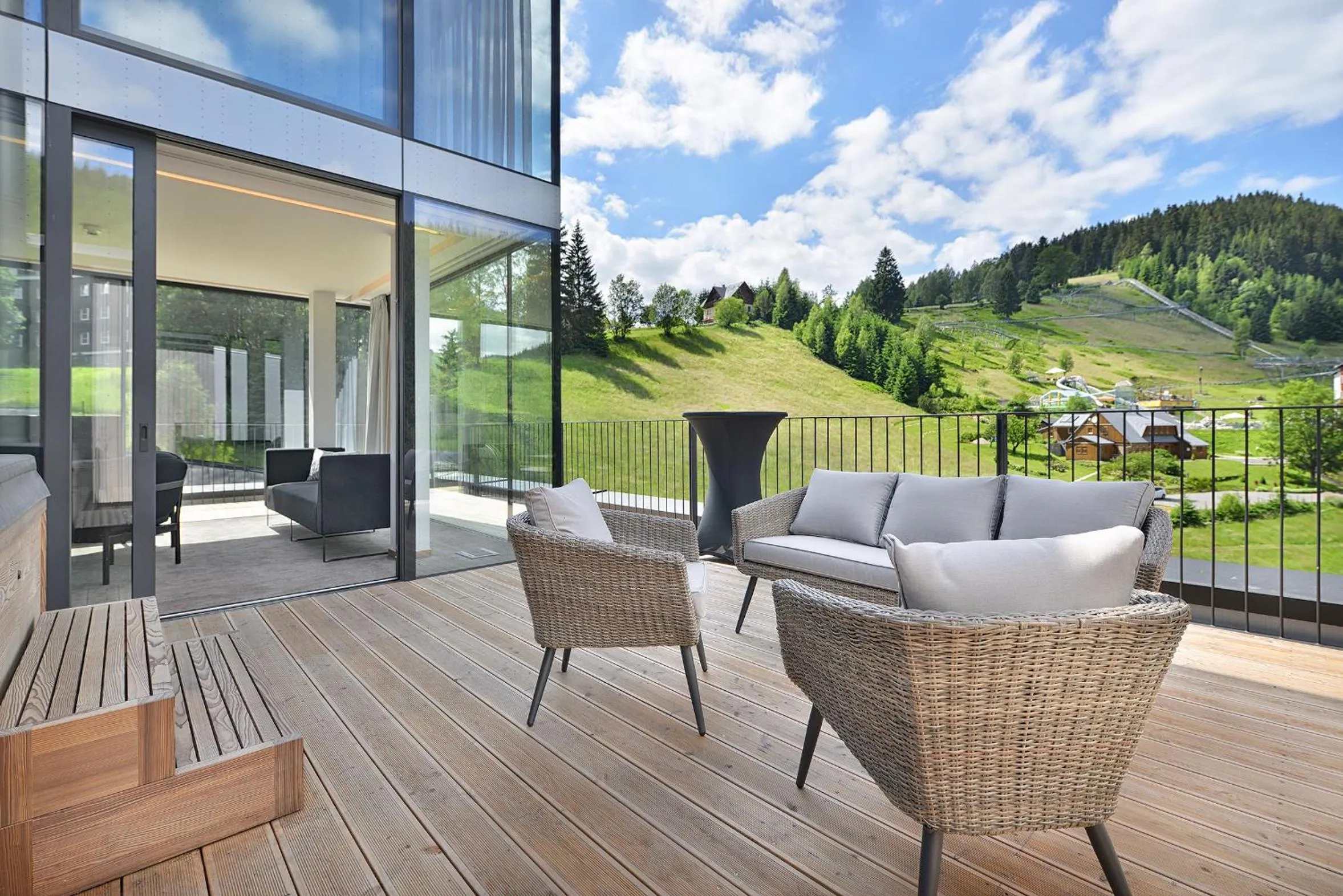 Natural landscape in Grand Hotel Hradec