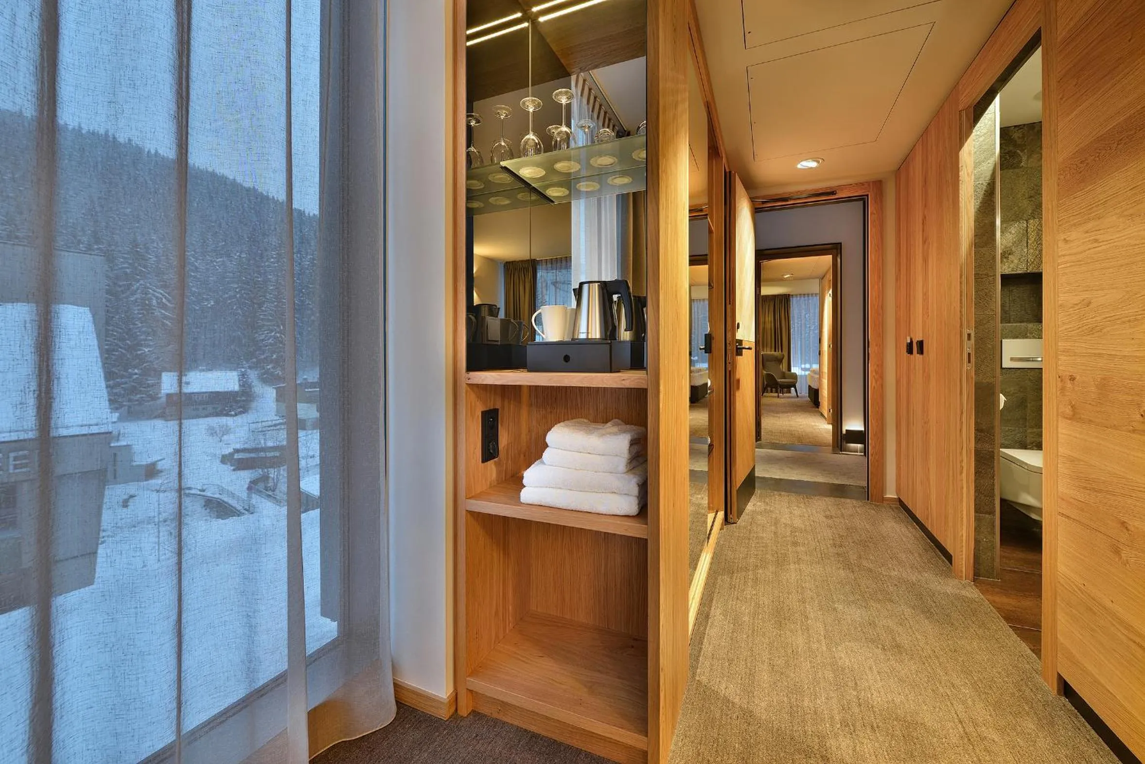 Coffee/tea facilities in Grand Hotel Hradec