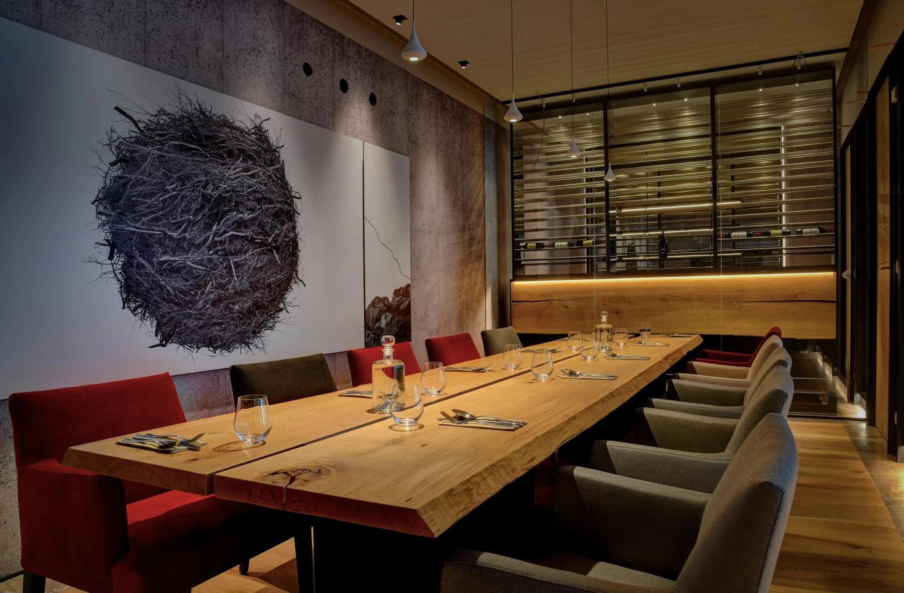 Restaurant/places to eat in Grand Hotel Hradec