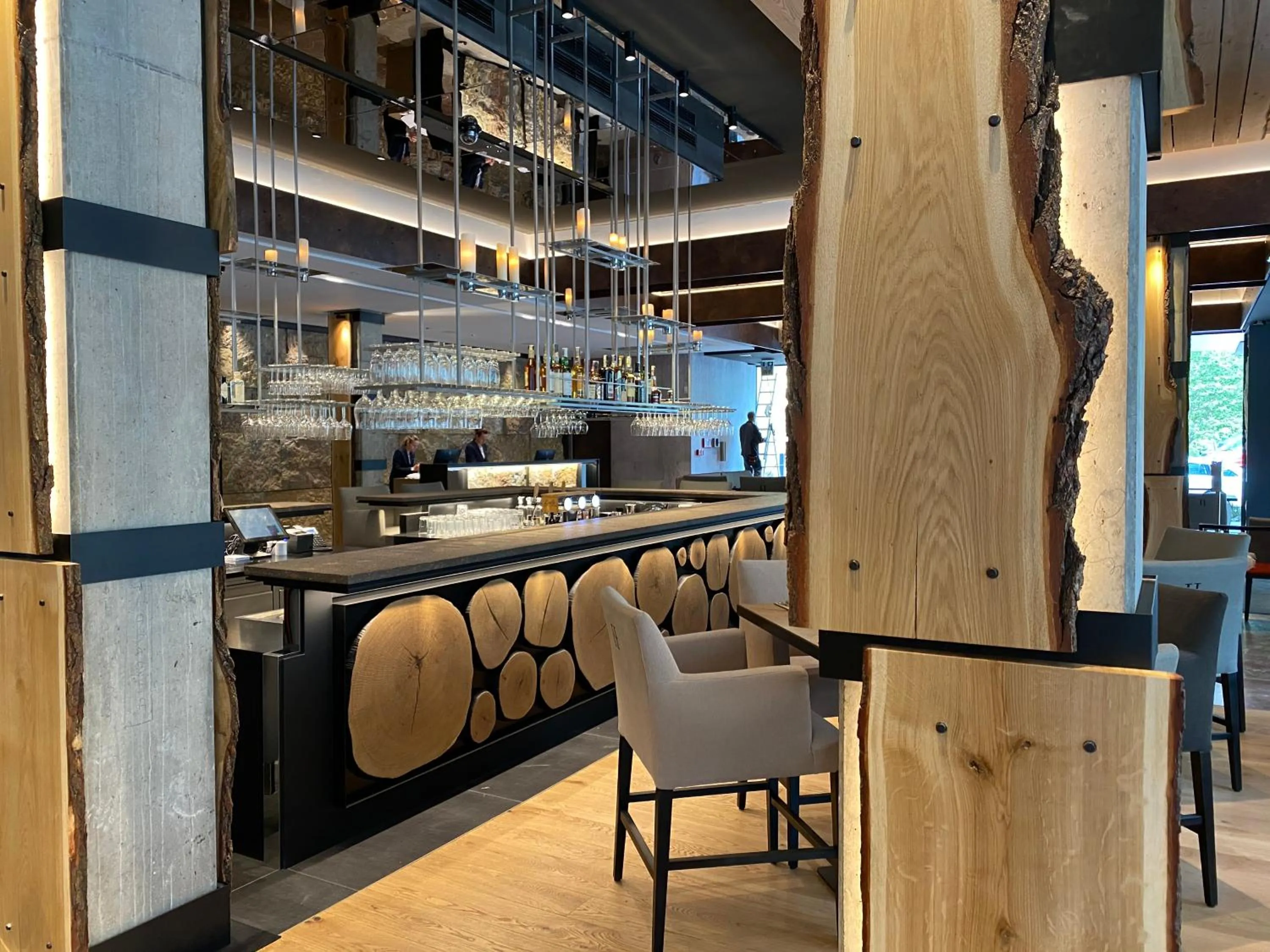 Lounge or bar in Grand Hotel Hradec