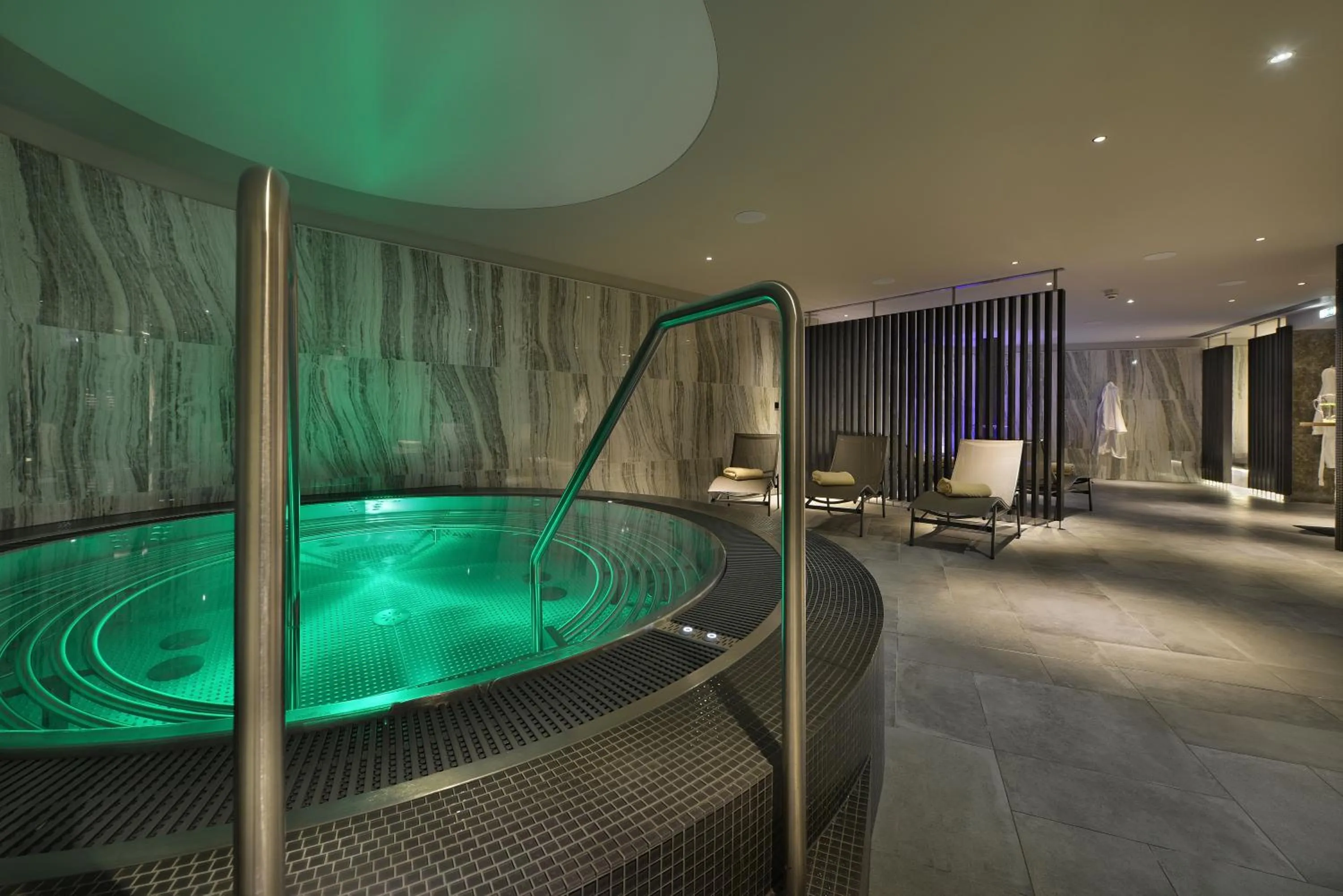 Hot Tub in Grand Hotel Hradec