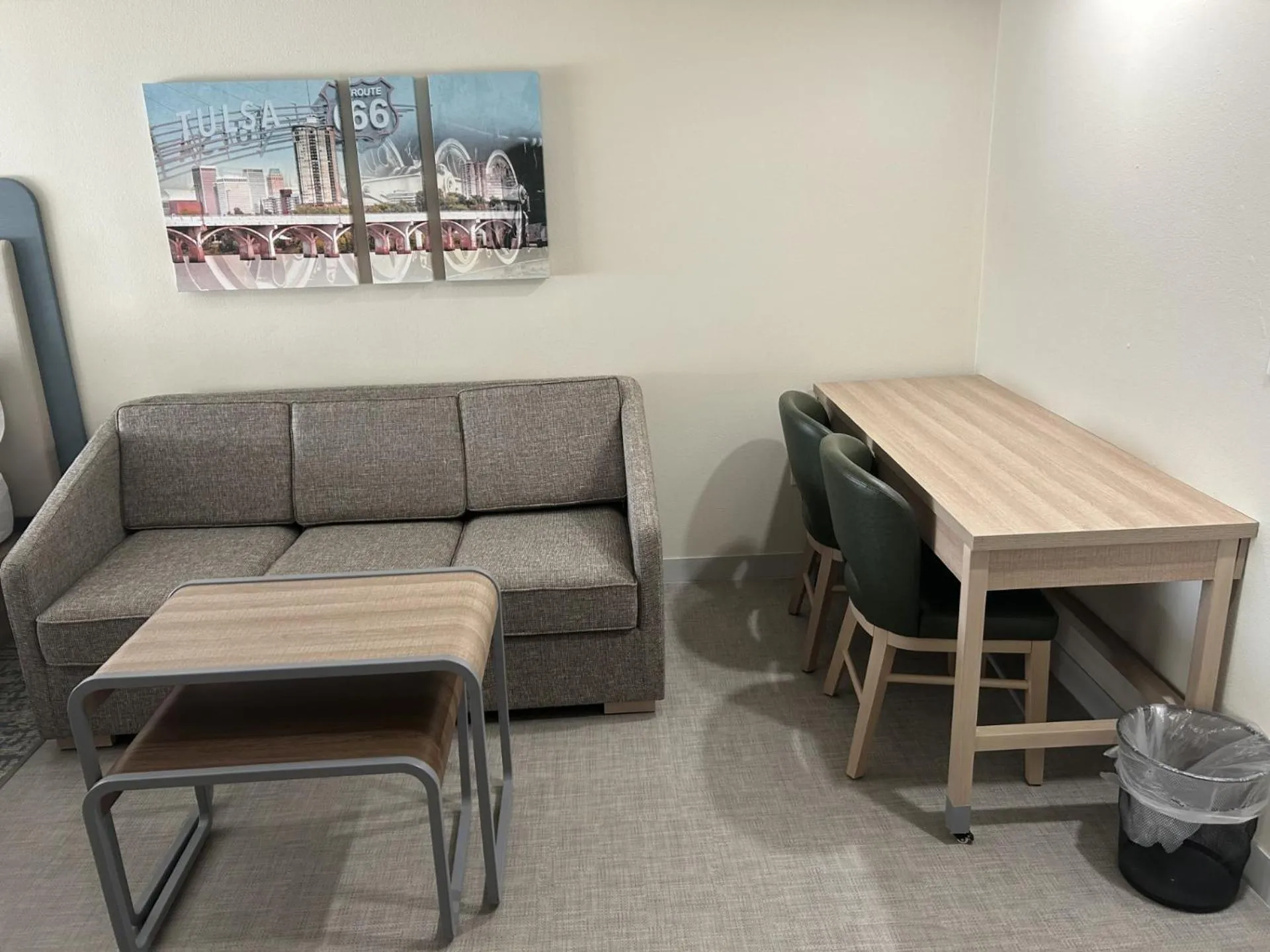 Seating area in Hyde Park Hotel