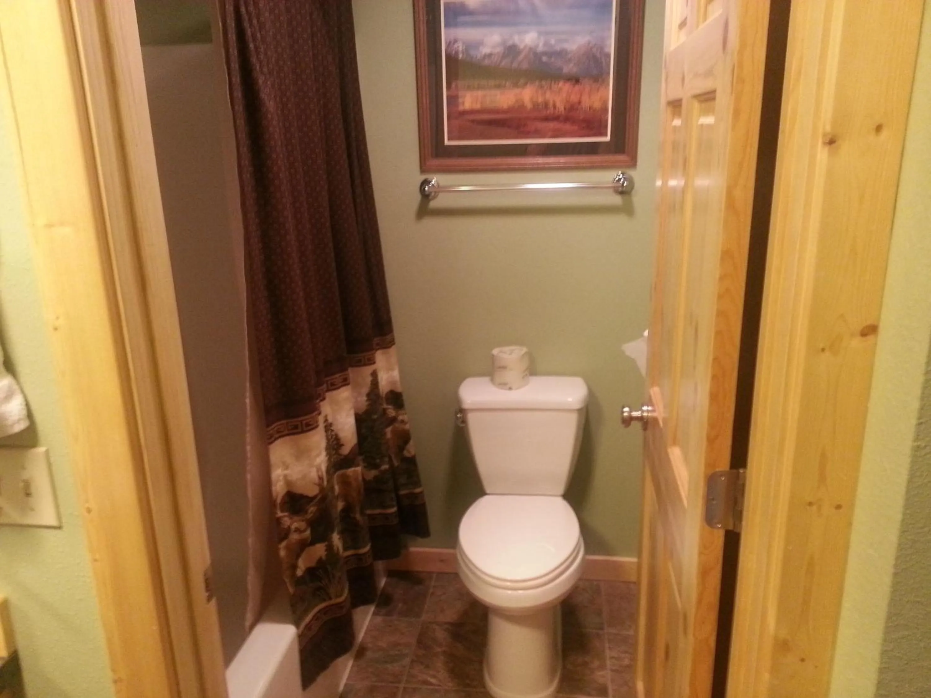 Bathroom in Mingo Motel