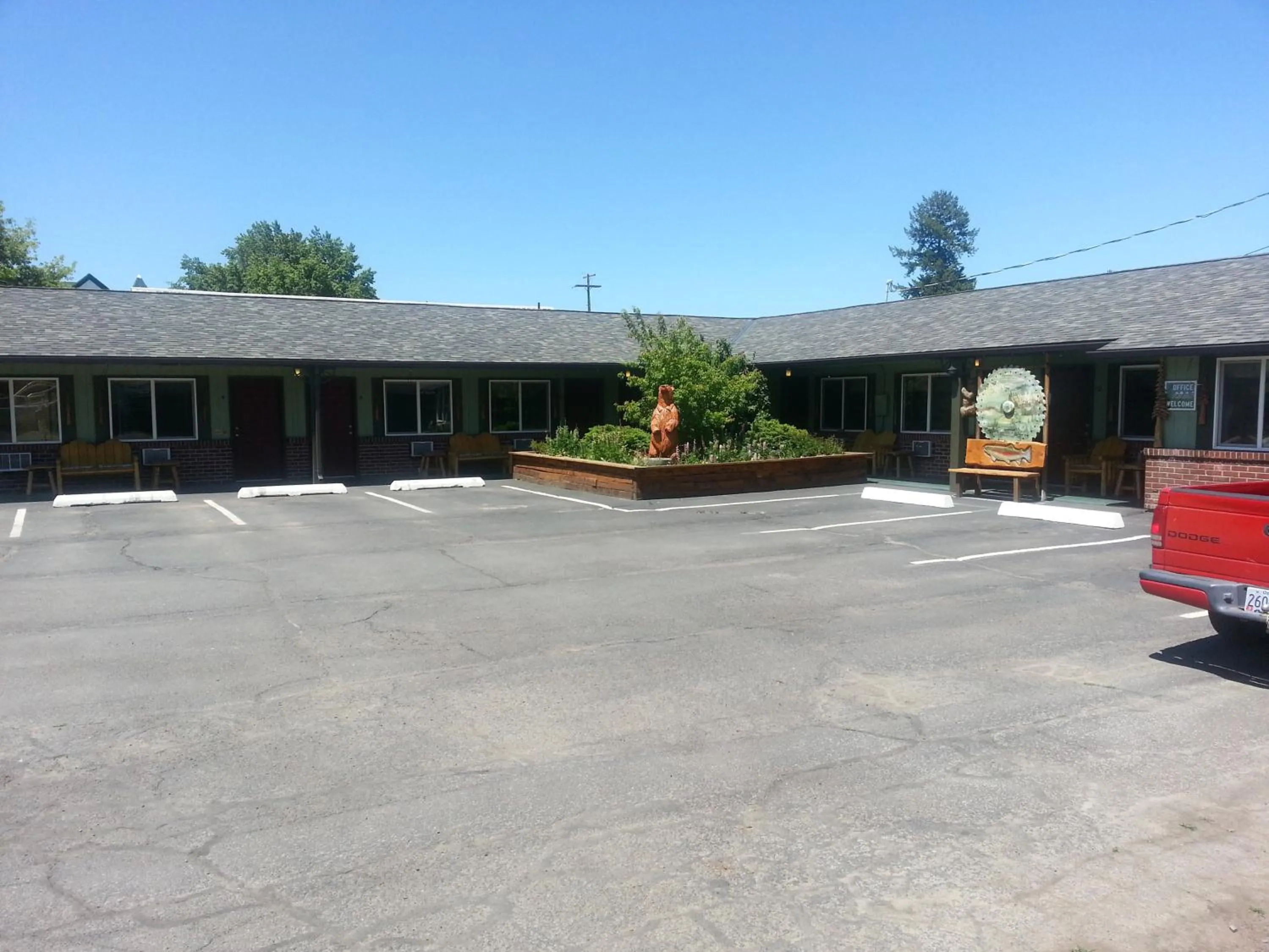 Facade/entrance in Mingo Motel