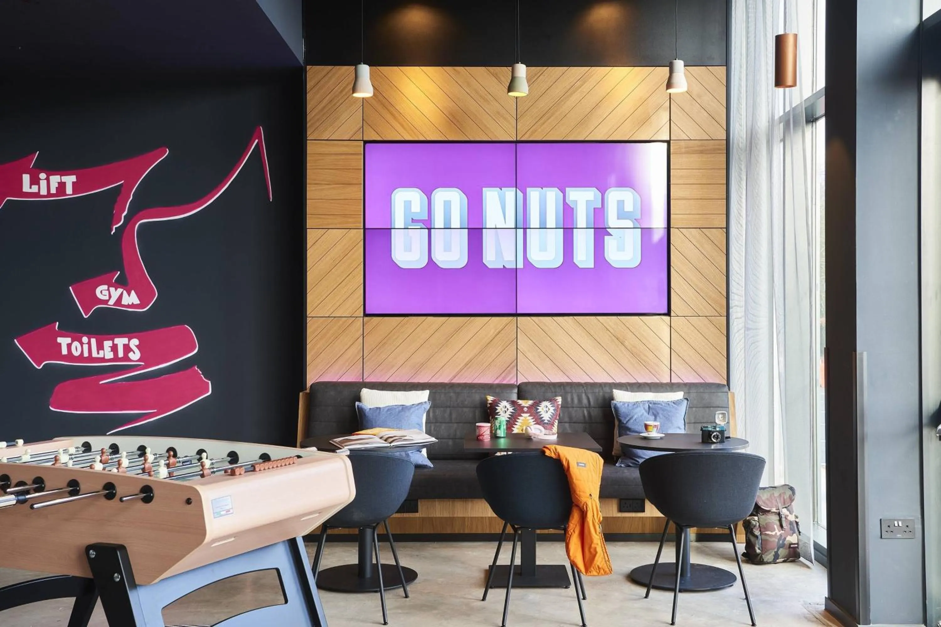 Restaurant/places to eat in Moxy Birmingham NEC