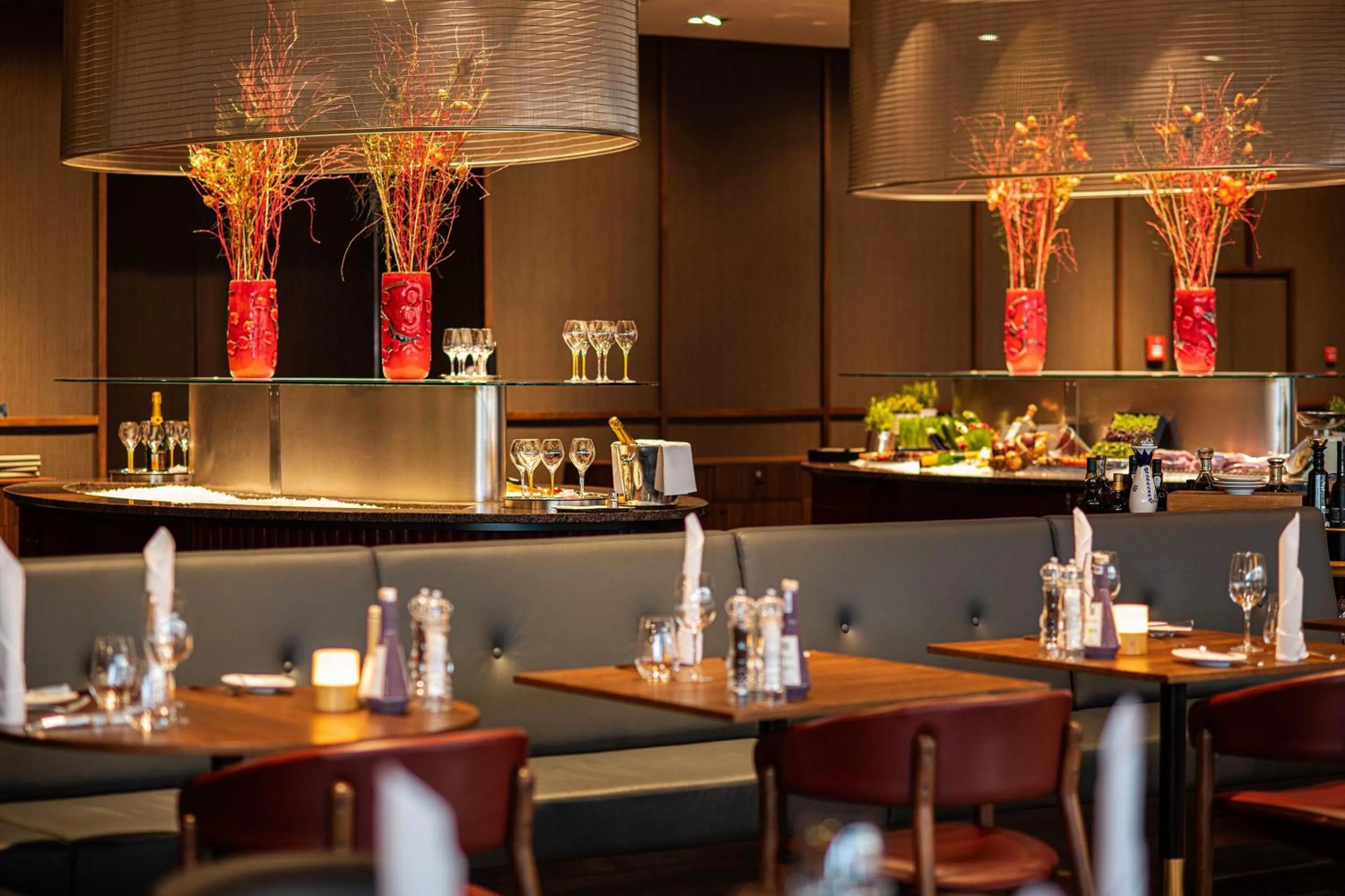 Restaurant/places to eat in Frankfurt Airport Marriott Hotel