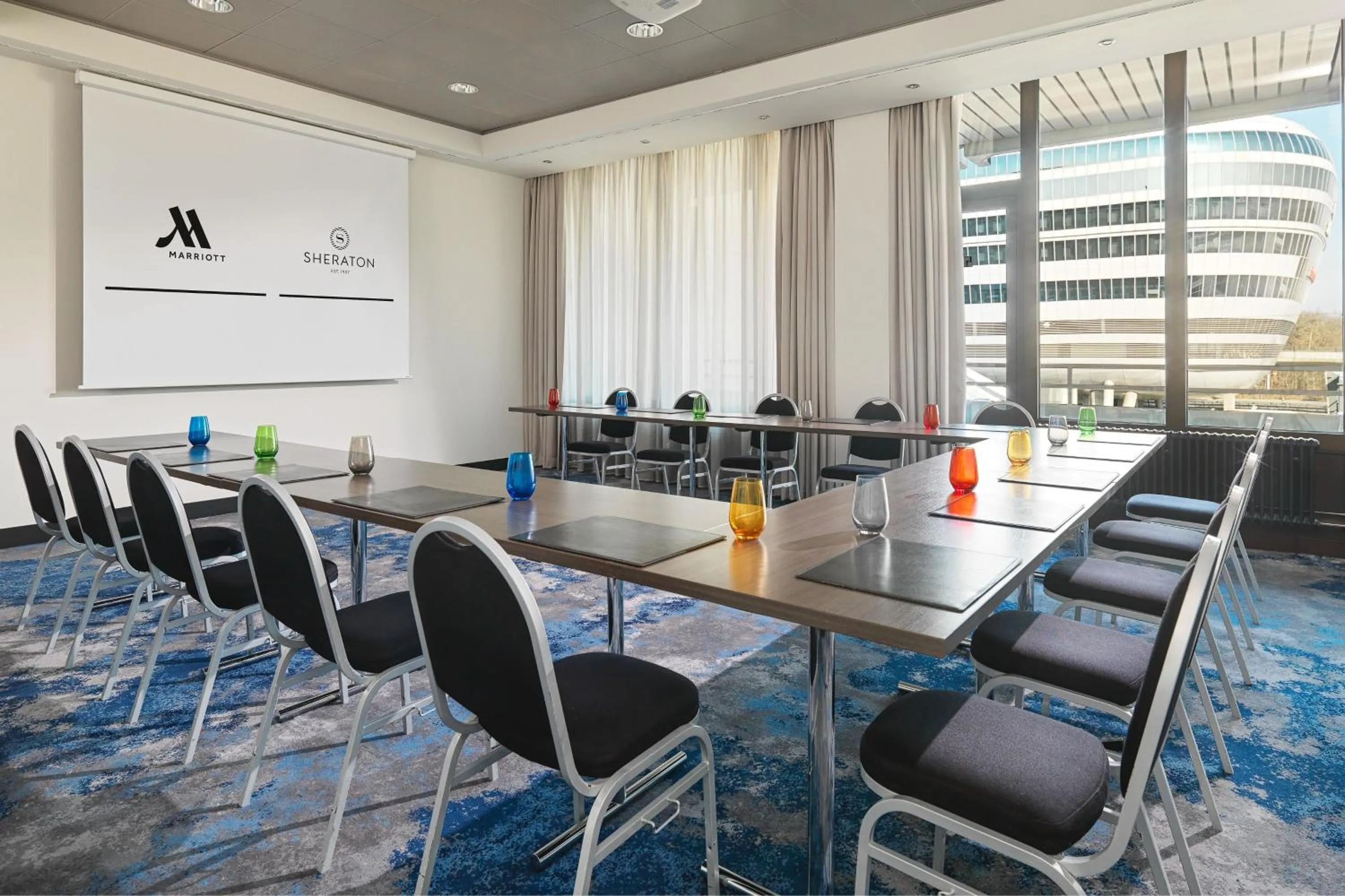 Meeting/conference room in Frankfurt Airport Marriott Hotel