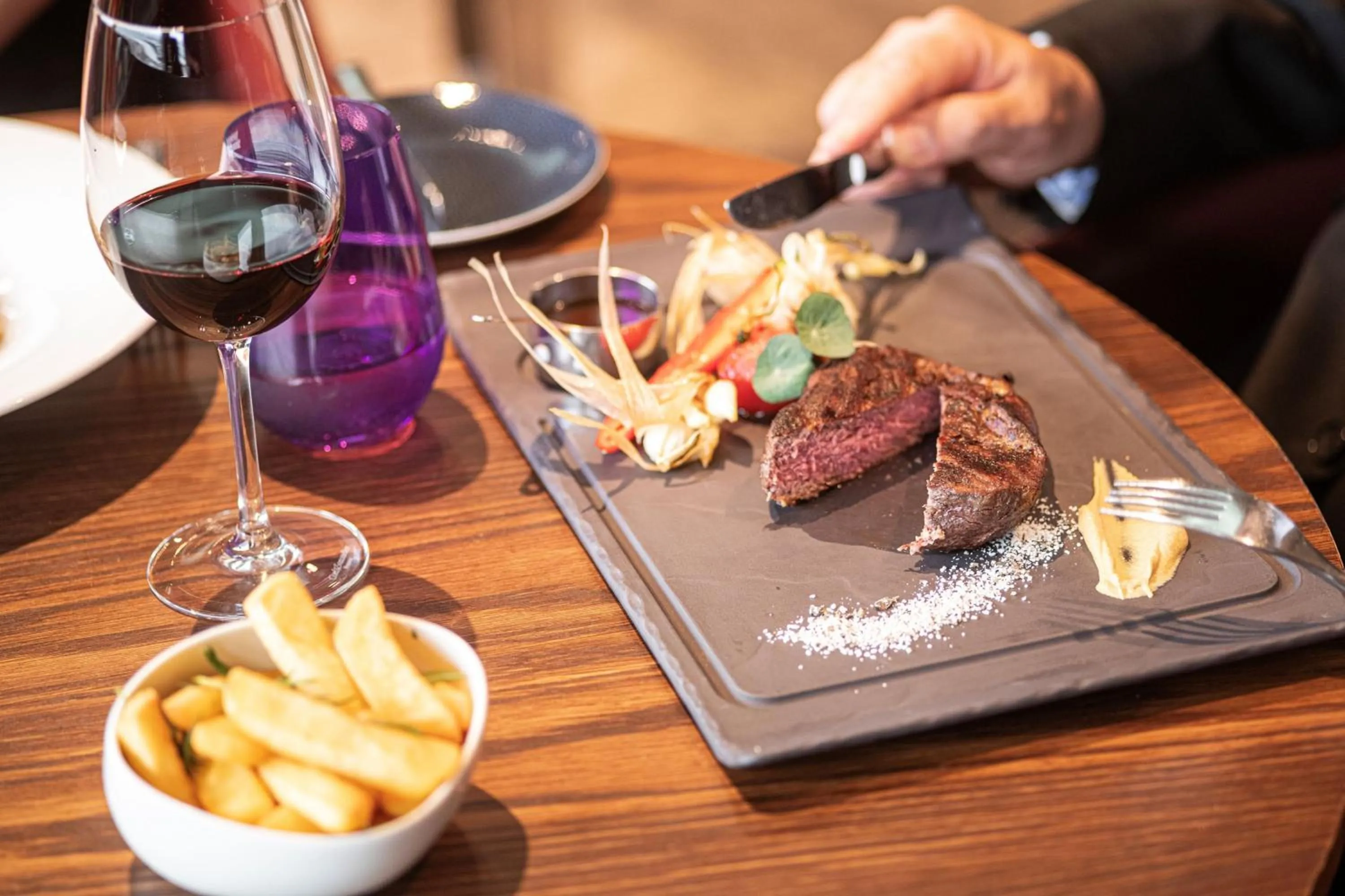 Restaurant/places to eat in Frankfurt Airport Marriott Hotel