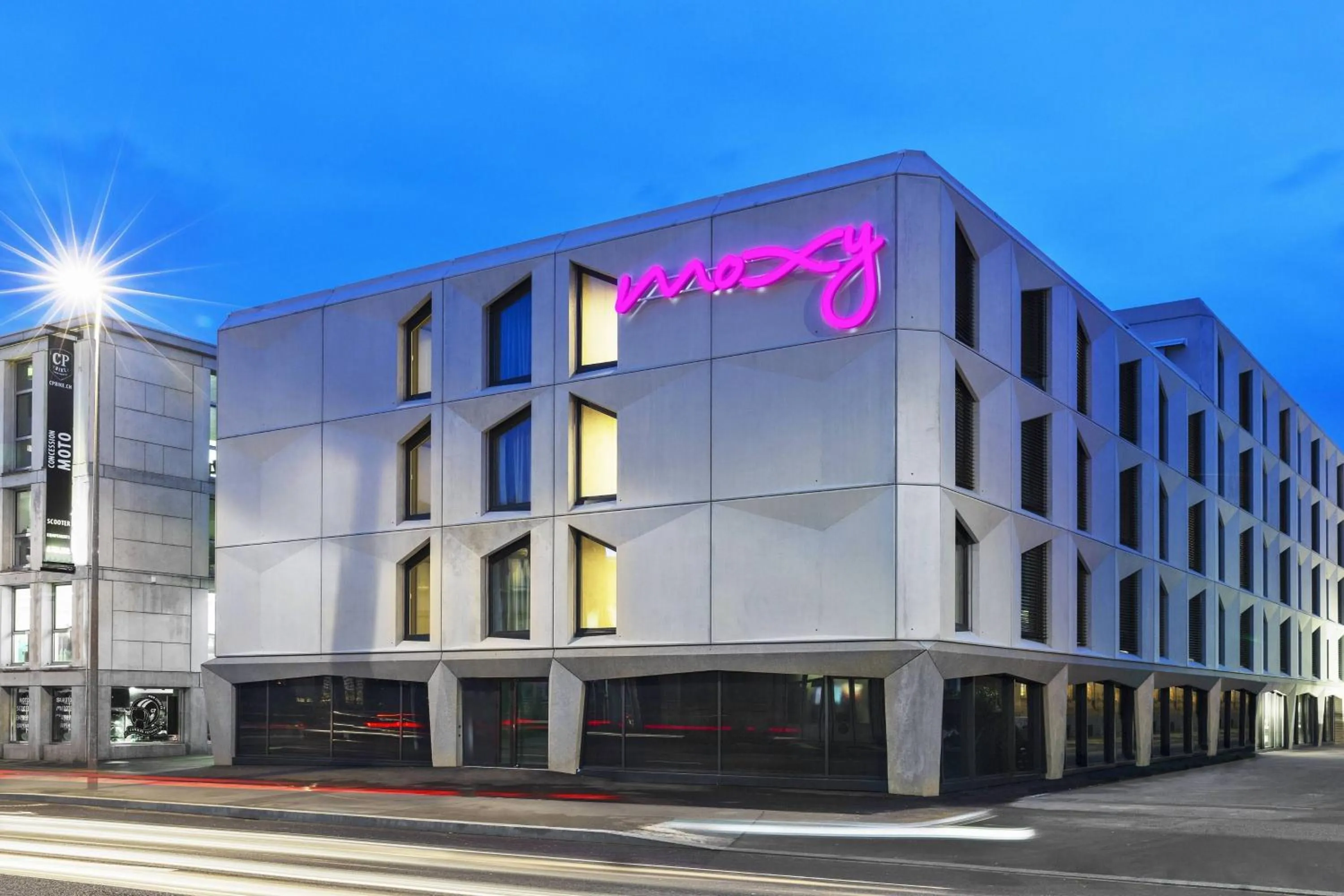 Property building in Moxy Lausanne City