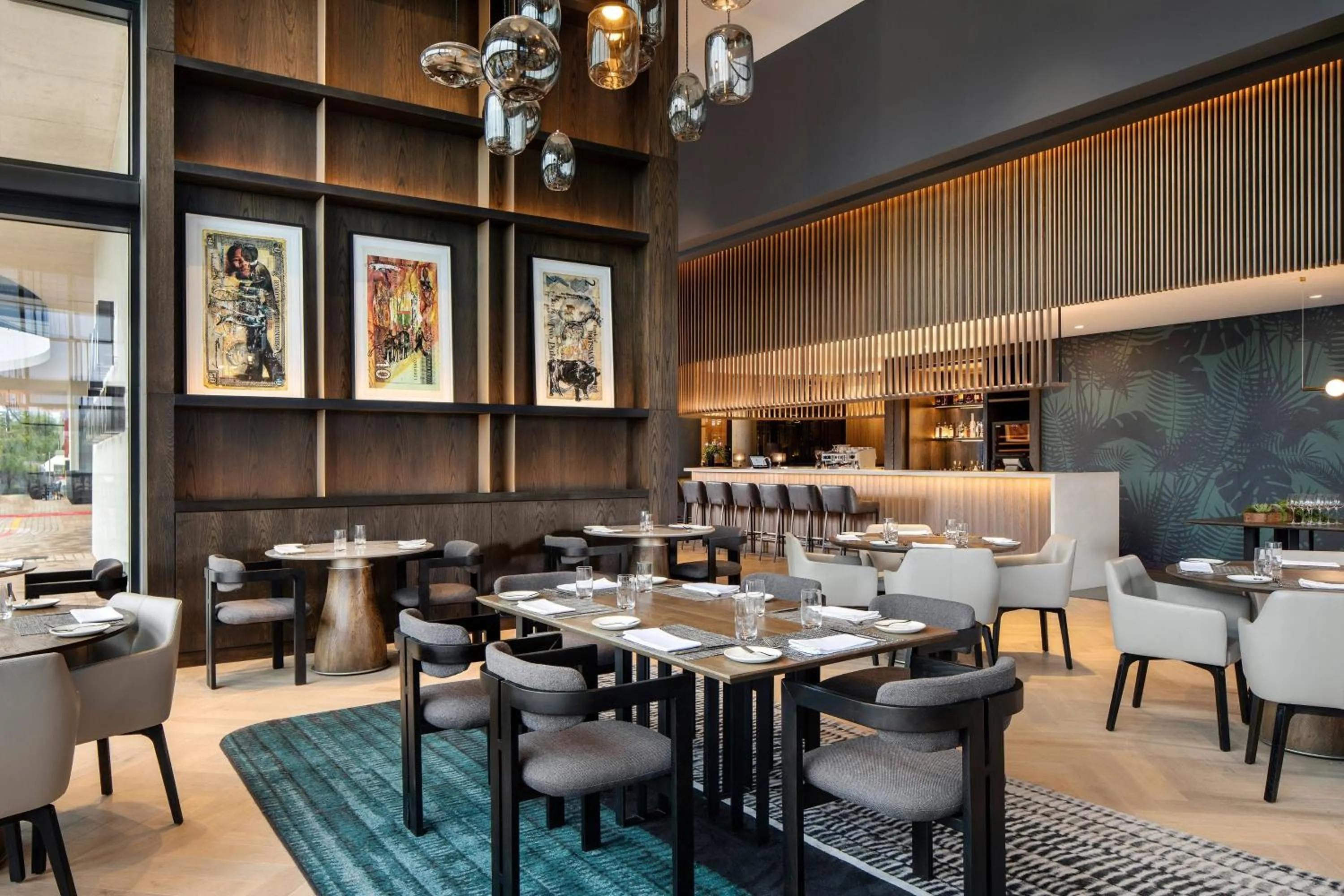 Restaurant/places to eat in Johannesburg Marriott Hotel Melrose Arch