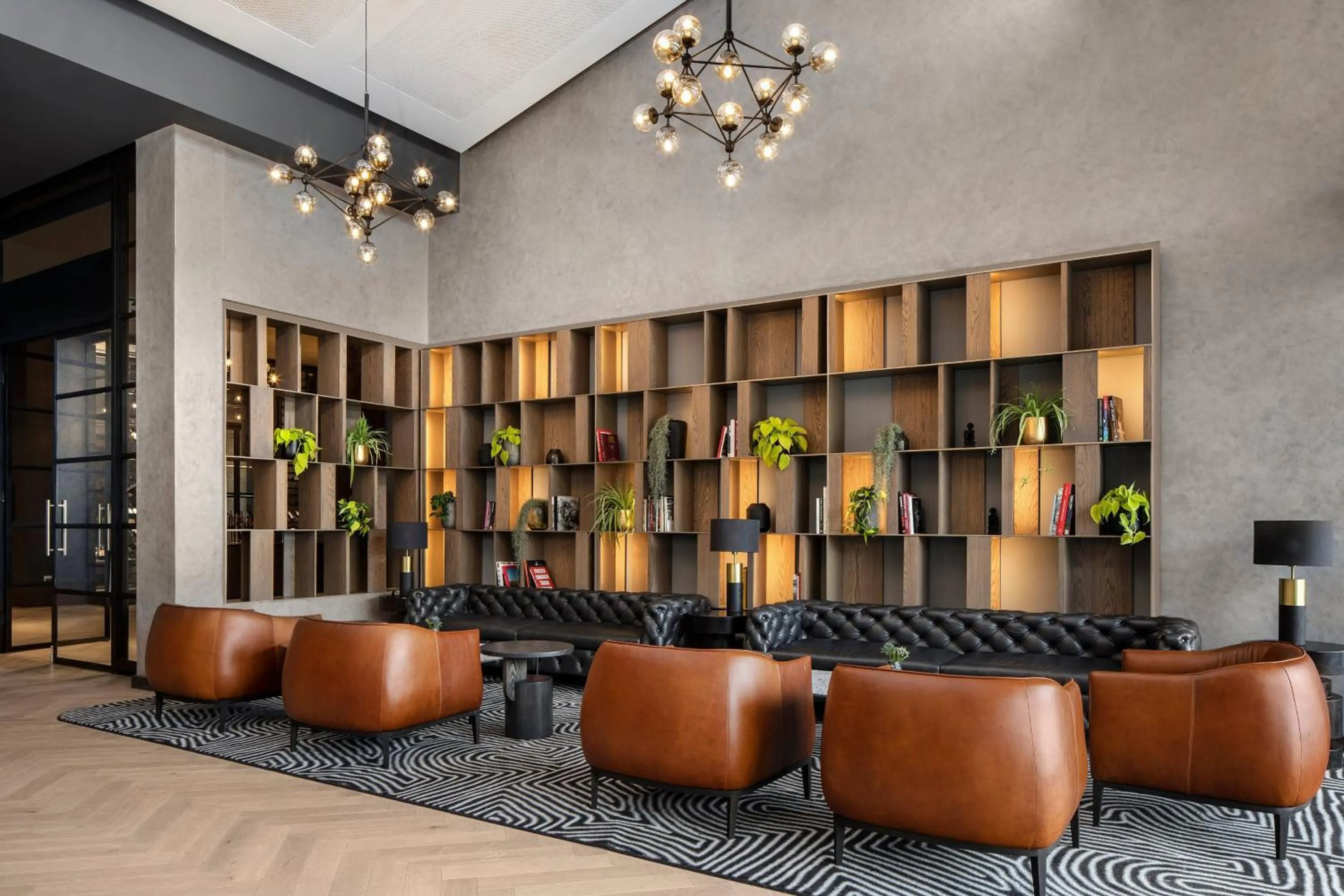 Lounge or bar in Johannesburg Marriott Hotel Melrose Arch
