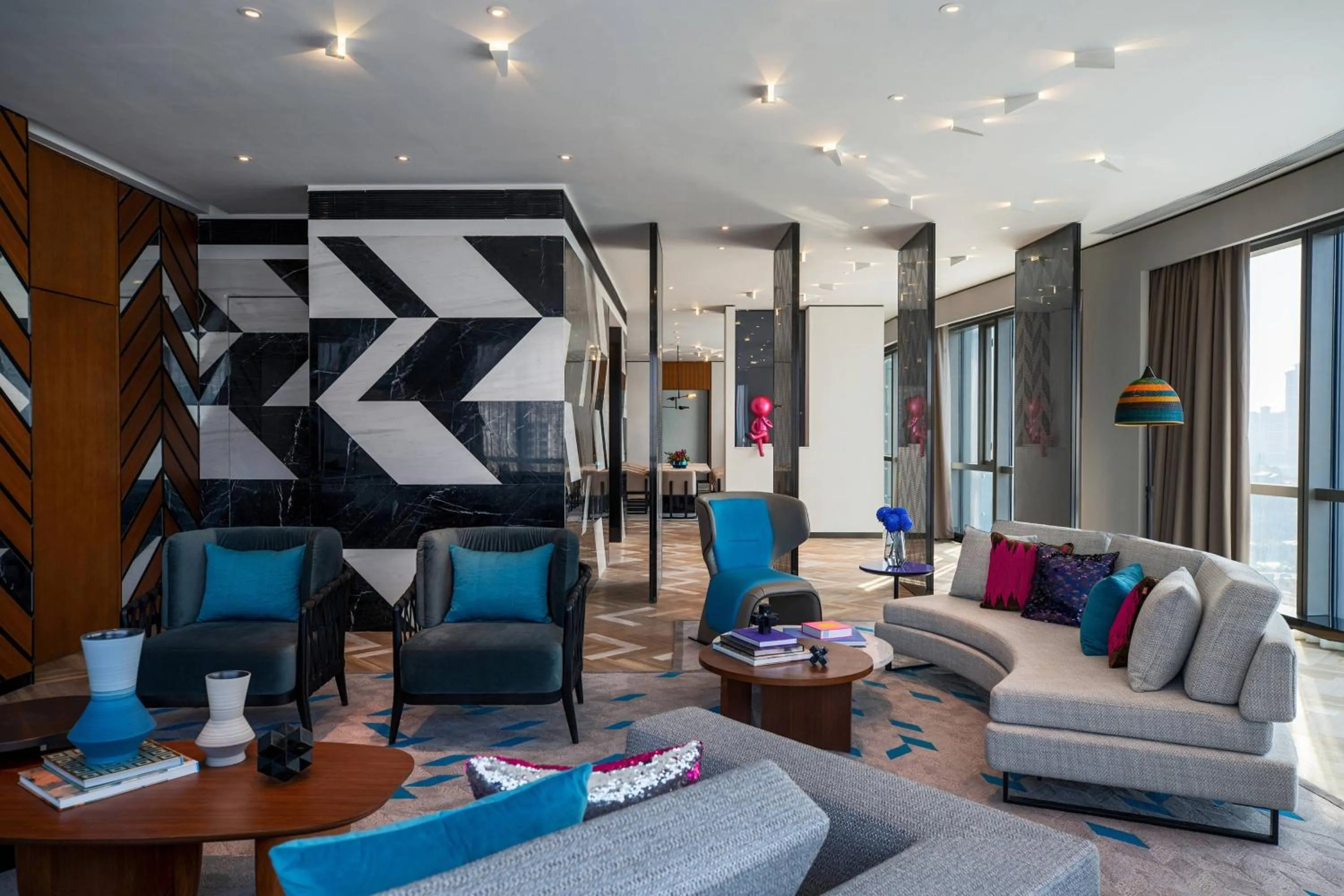 Living room in Renaissance Nanning Hotel