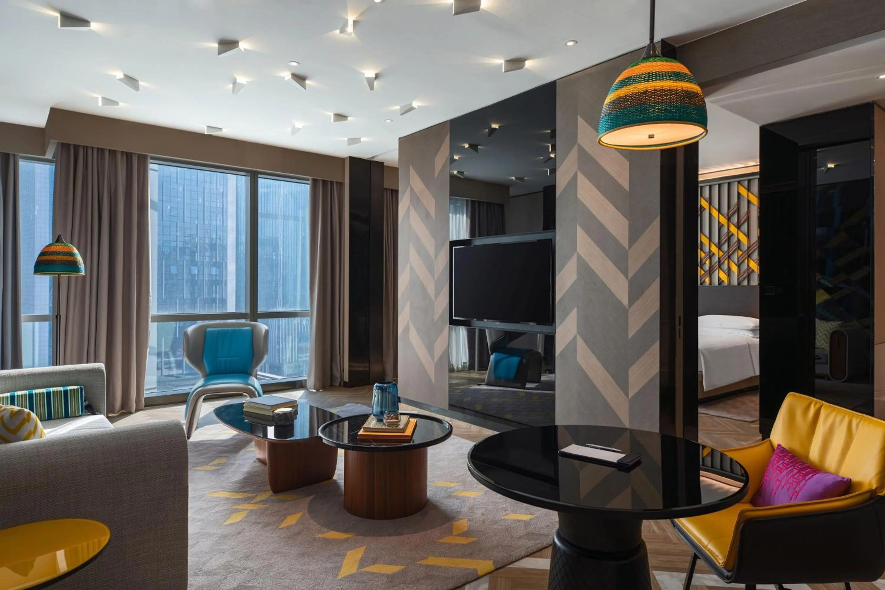 Living room in Renaissance Nanning Hotel