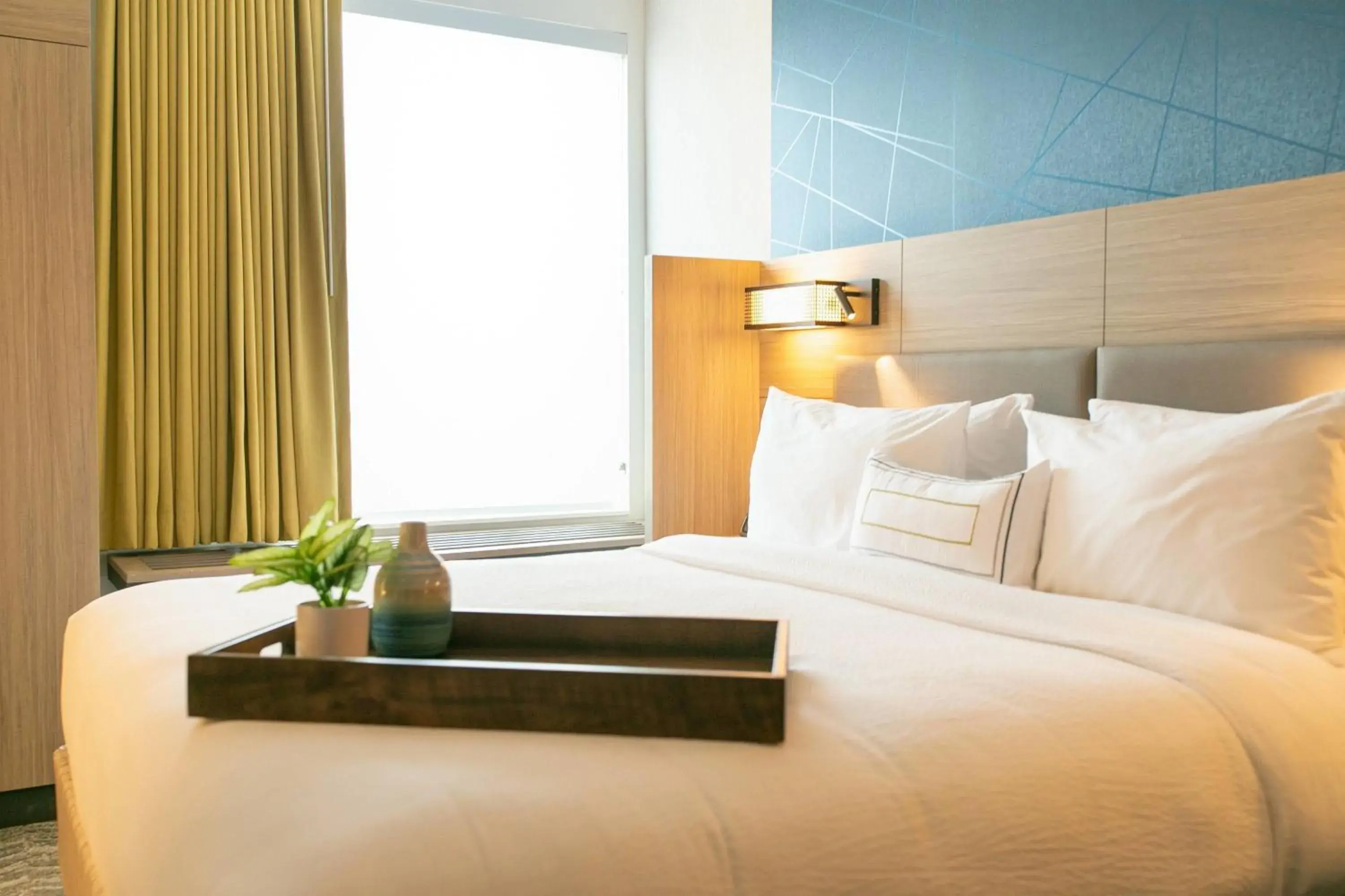 King Suite with Sofa Bed and Roll-in Shower - Mobility and Hearing Accessible in SpringHill Suites by Marriott South Bend Notre Dame Area King Suite with Sofa Bed and Roll-in Shower - Mobility and Hearing Accessible in SpringHill Suites by Marriott South Bend Notre Dame Area