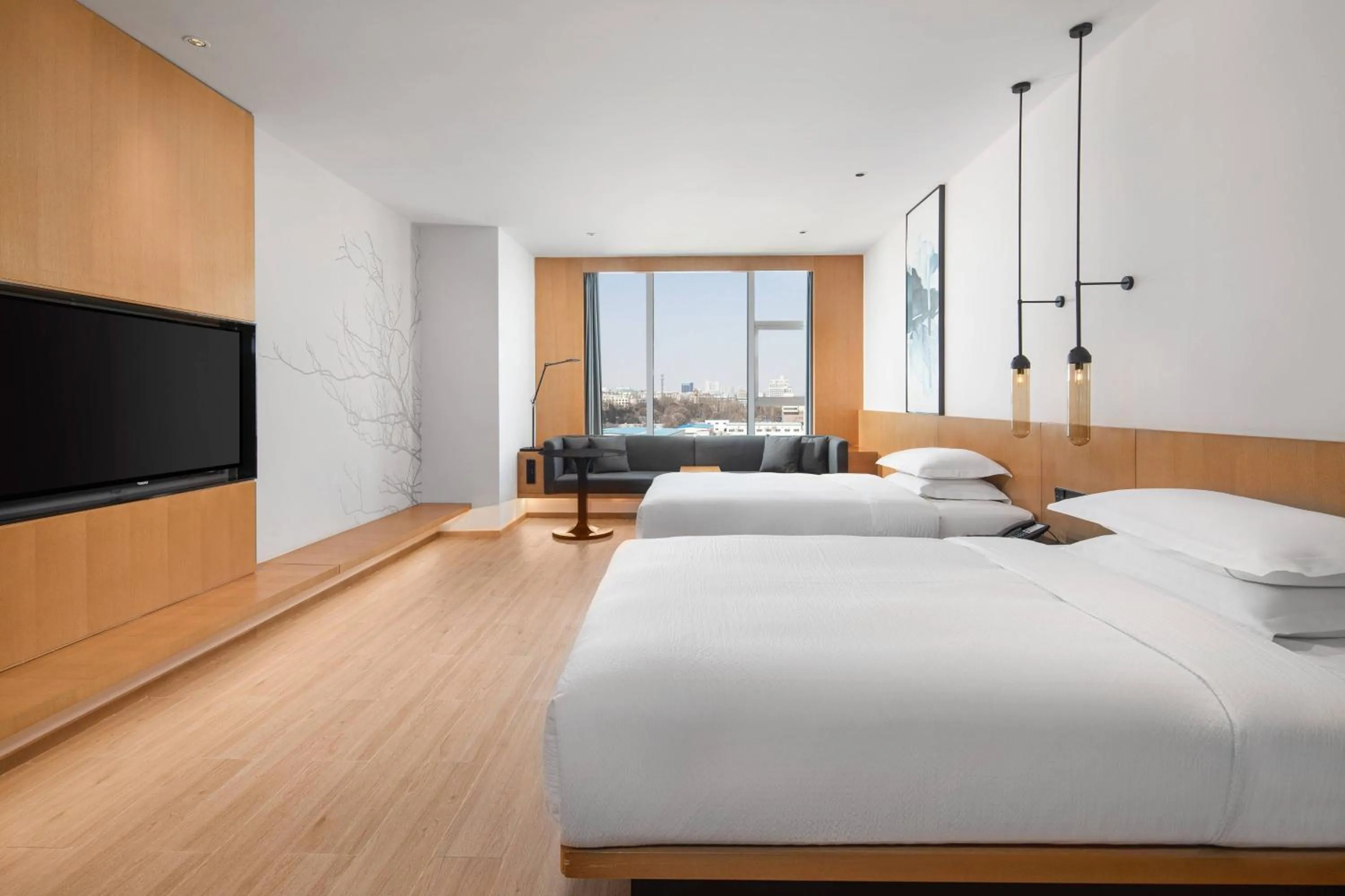 Photo of the whole room, Bed in Fairfield by Marriott Xining North