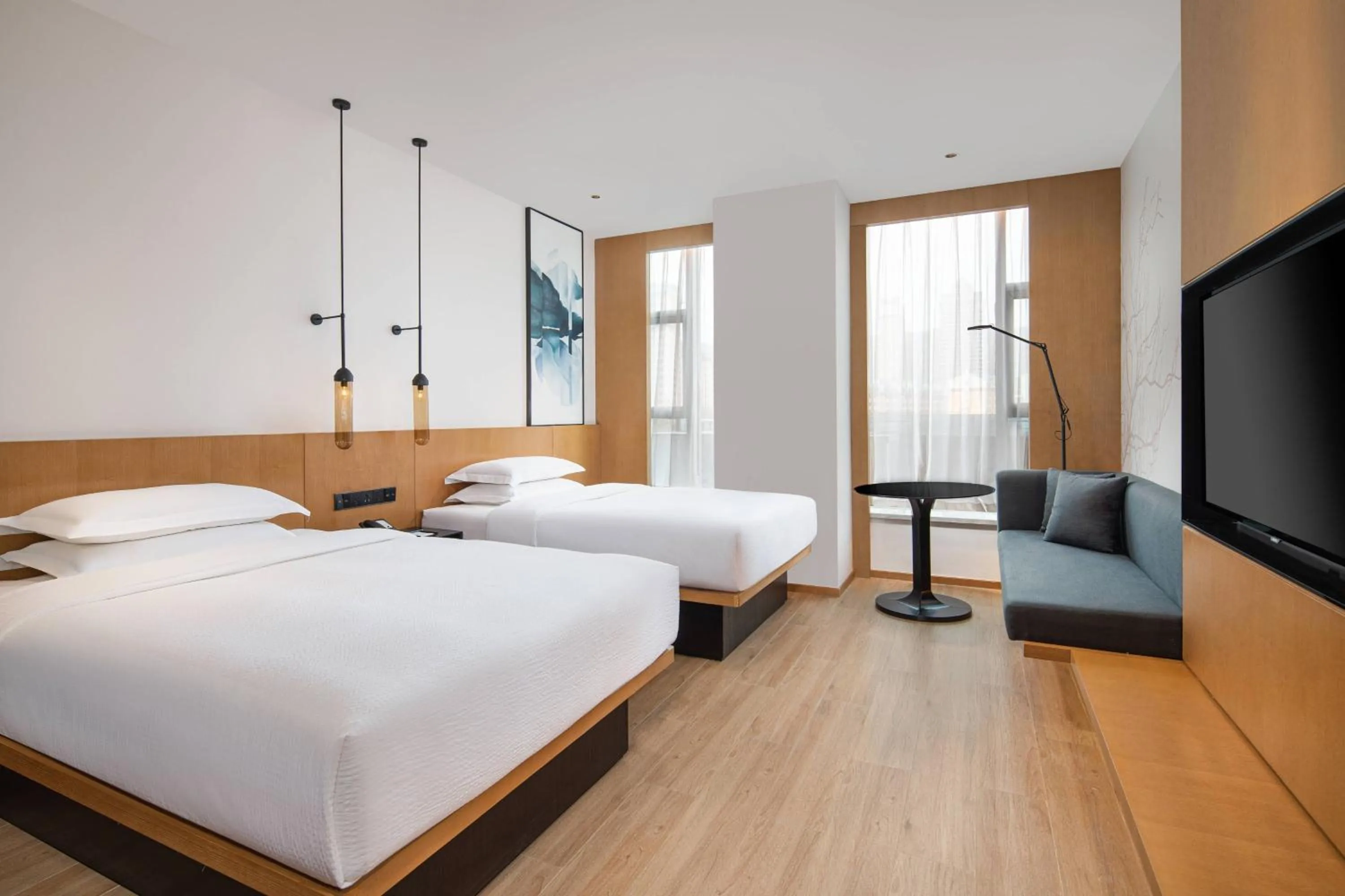 Photo of the whole room, Bed in Fairfield by Marriott Xining North