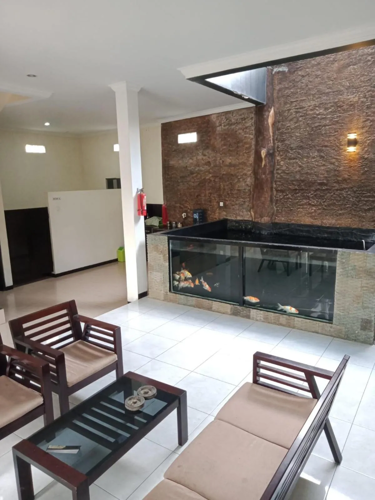 Communal lounge/ TV room in Rahayu Residence Syariah Kediri