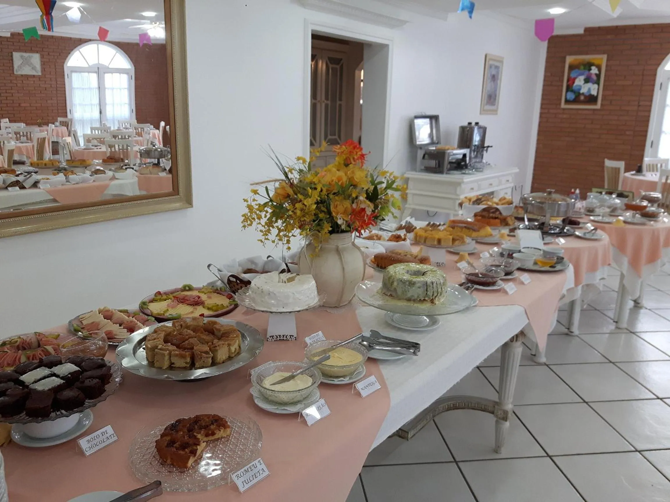 Buffet breakfast in Grand Ville Hotel