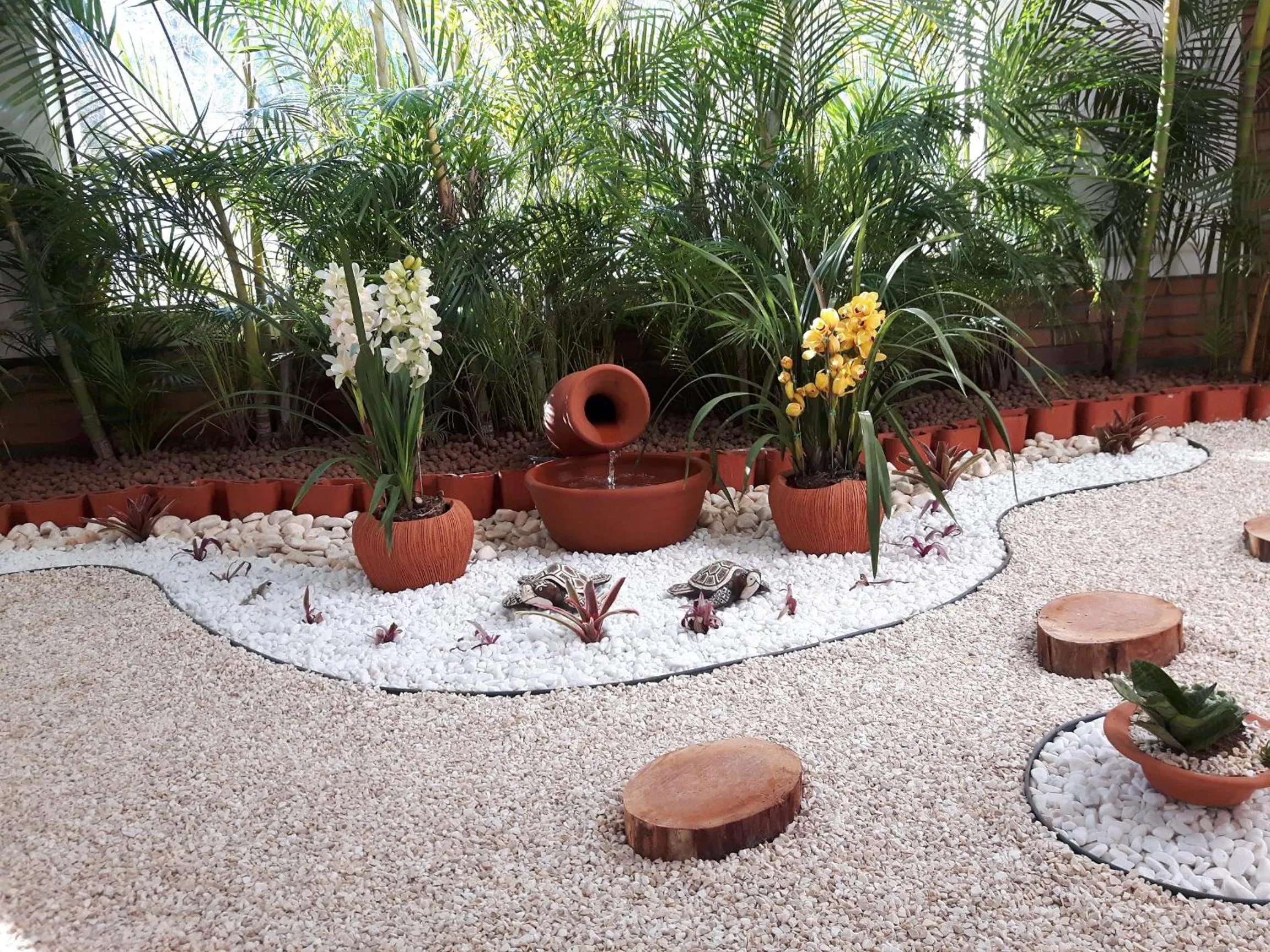 Garden in Grand Ville Hotel