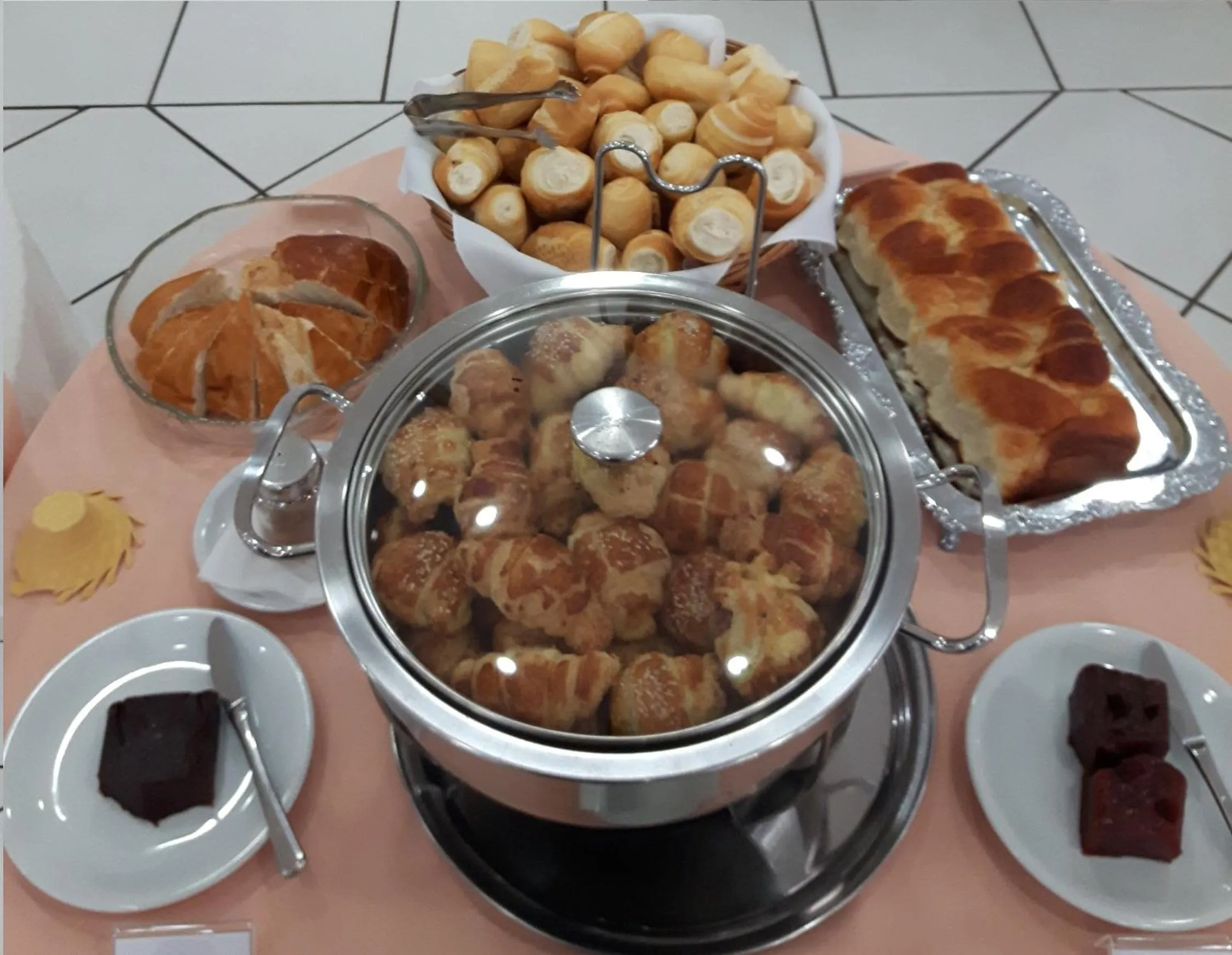 Buffet breakfast in Grand Ville Hotel