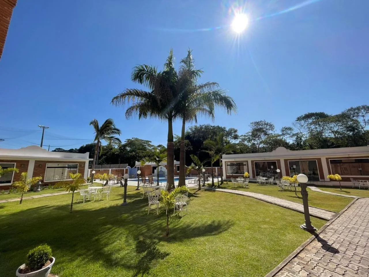 Garden view in Grand Ville Hotel