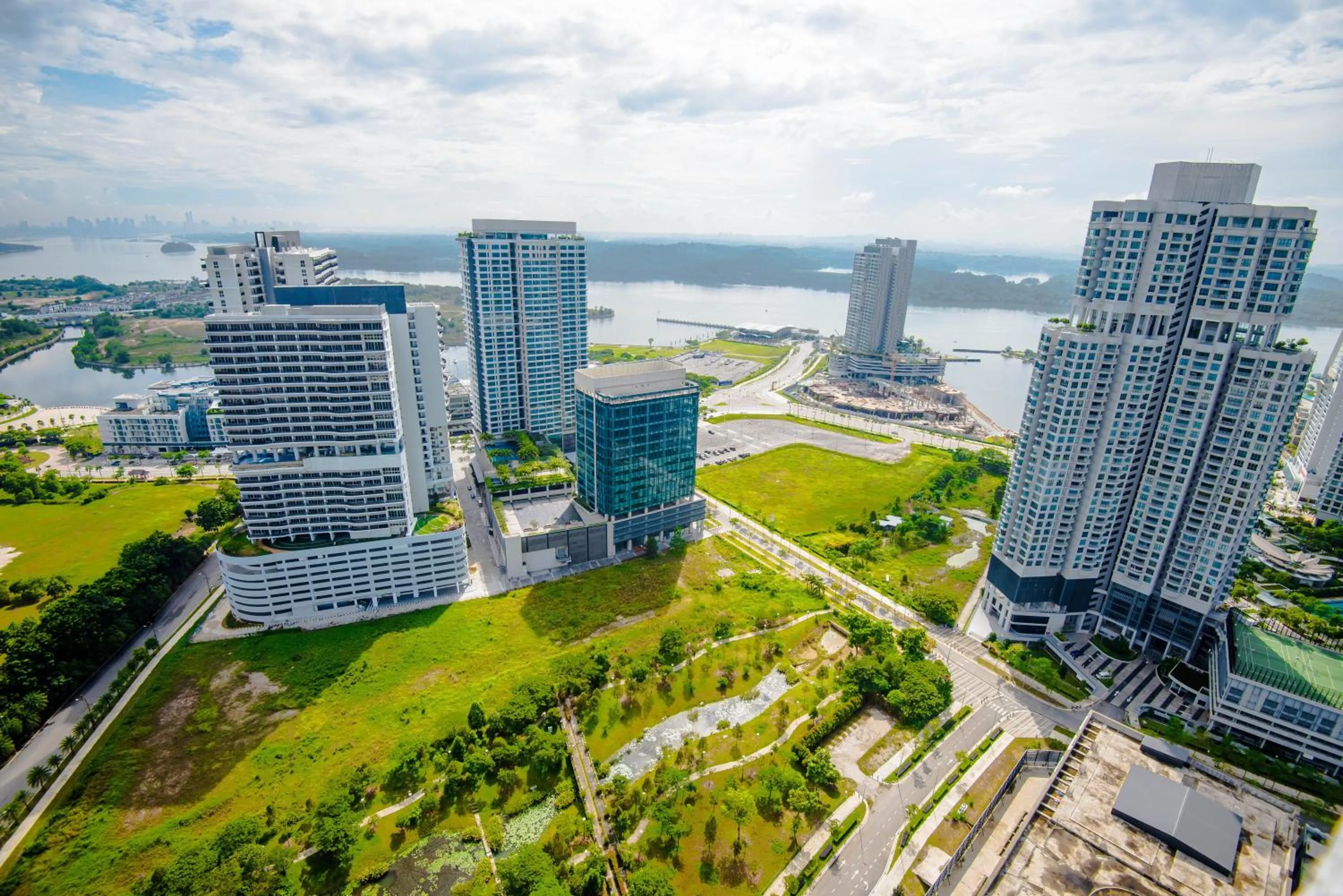 Bird's eye view in Stay @ Almas Puteri Harbour