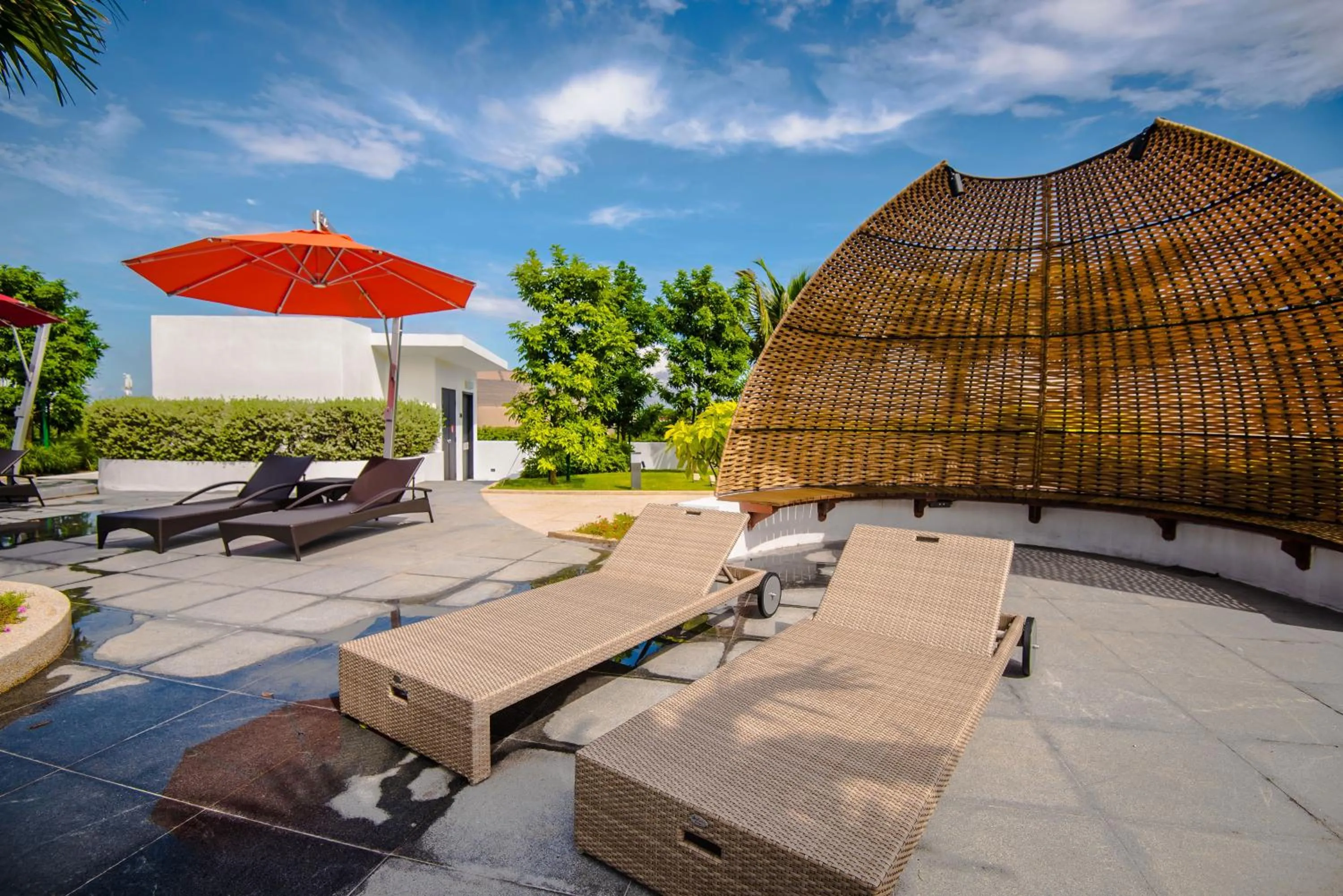 Patio in Stay @ Almas Puteri Harbour