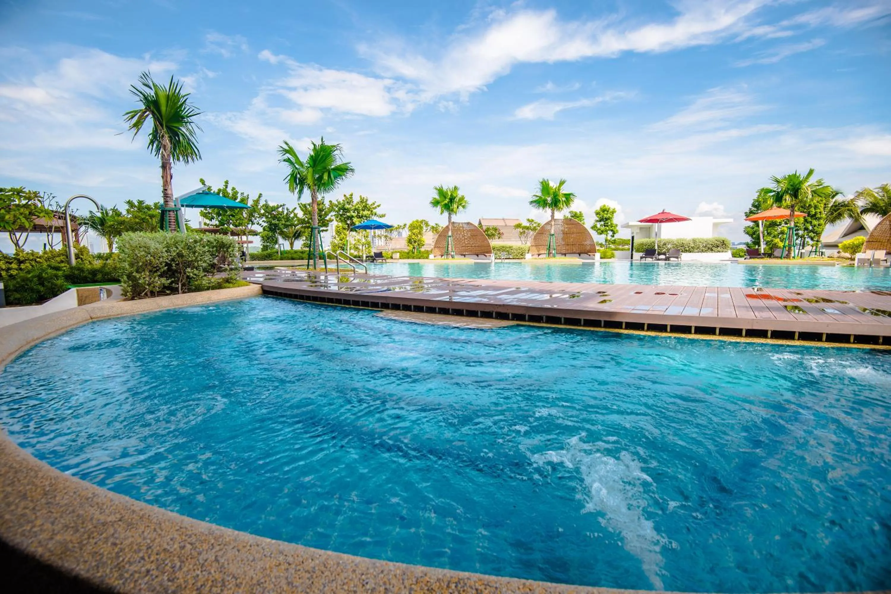 Swimming pool in Stay @ Almas Puteri Harbour