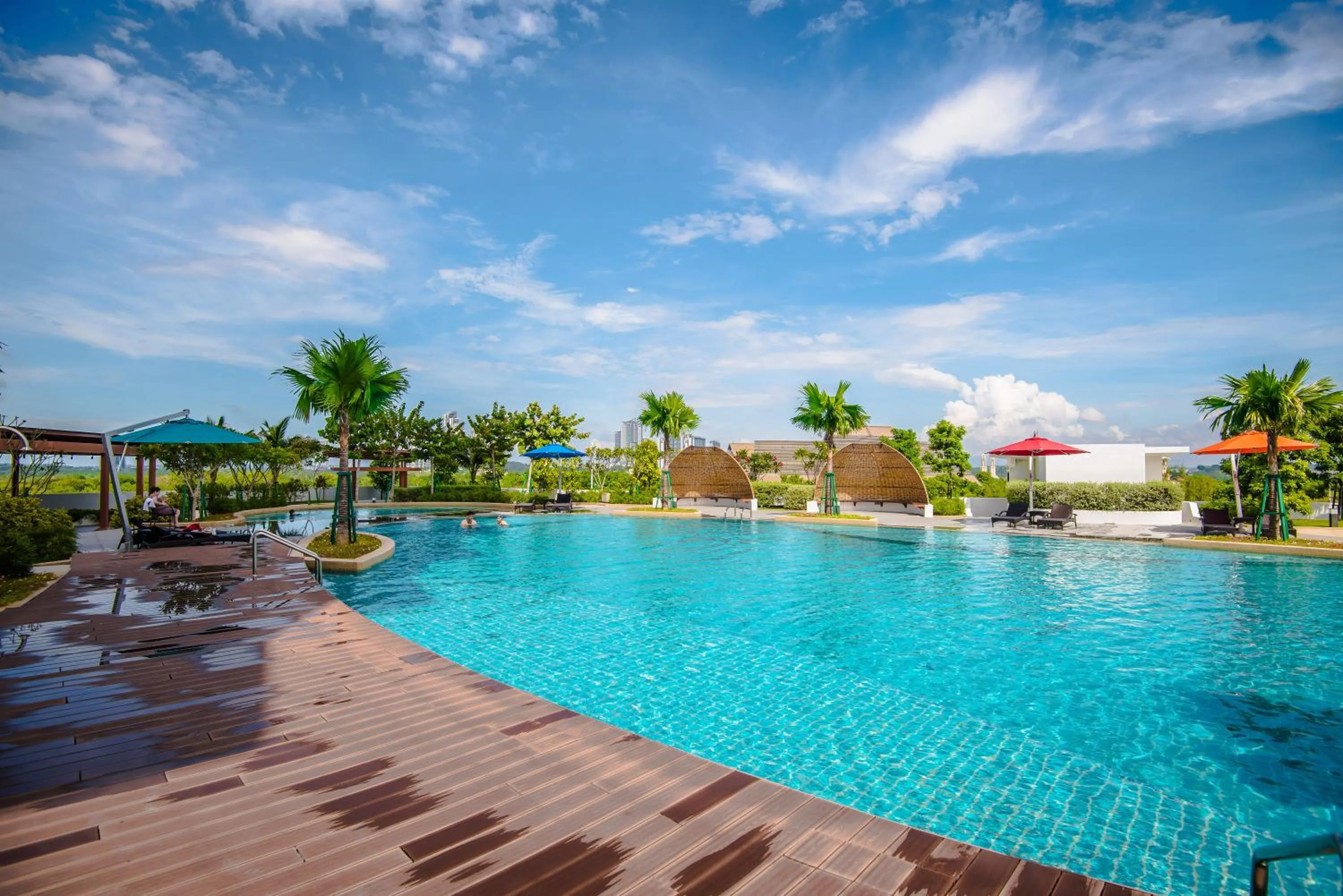 Swimming pool in Stay @ Almas Puteri Harbour