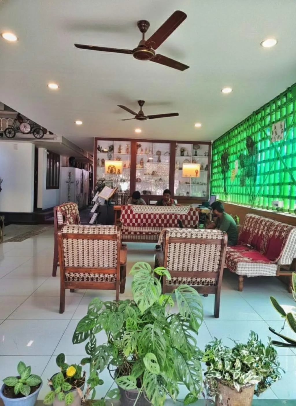 Lobby or reception in Nature Villa Kochi