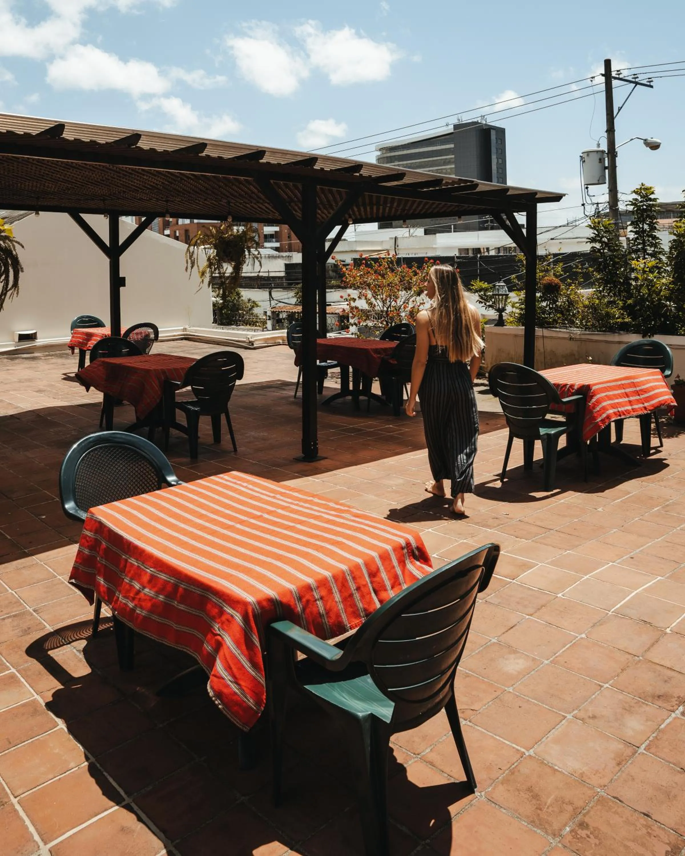 Balcony/Terrace in Hotel Ciudad Vieja