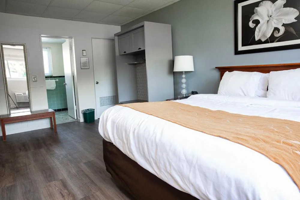 Bedroom, Bed in Bedford Motel