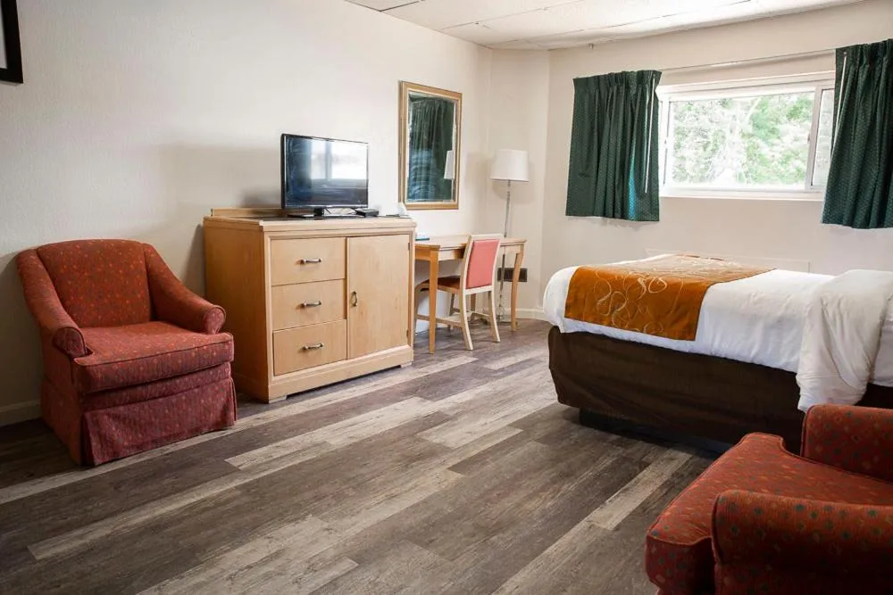 Bed in Bedford Motel