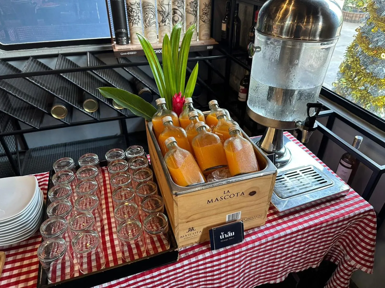 Food and drinks in The Terminal Khon Kaen Hotel