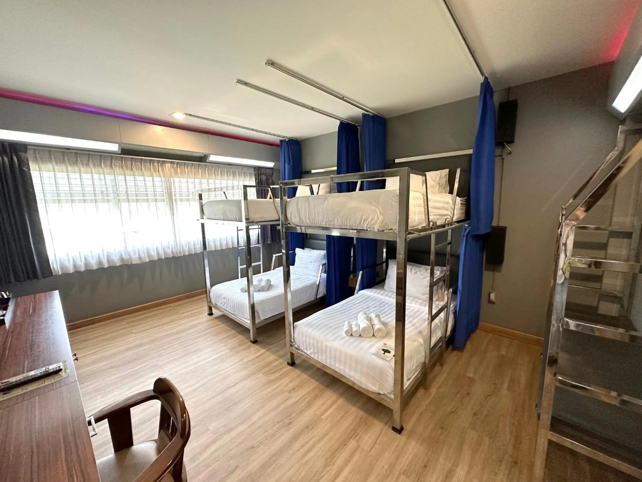 Bed in The Terminal Khon Kaen Hotel