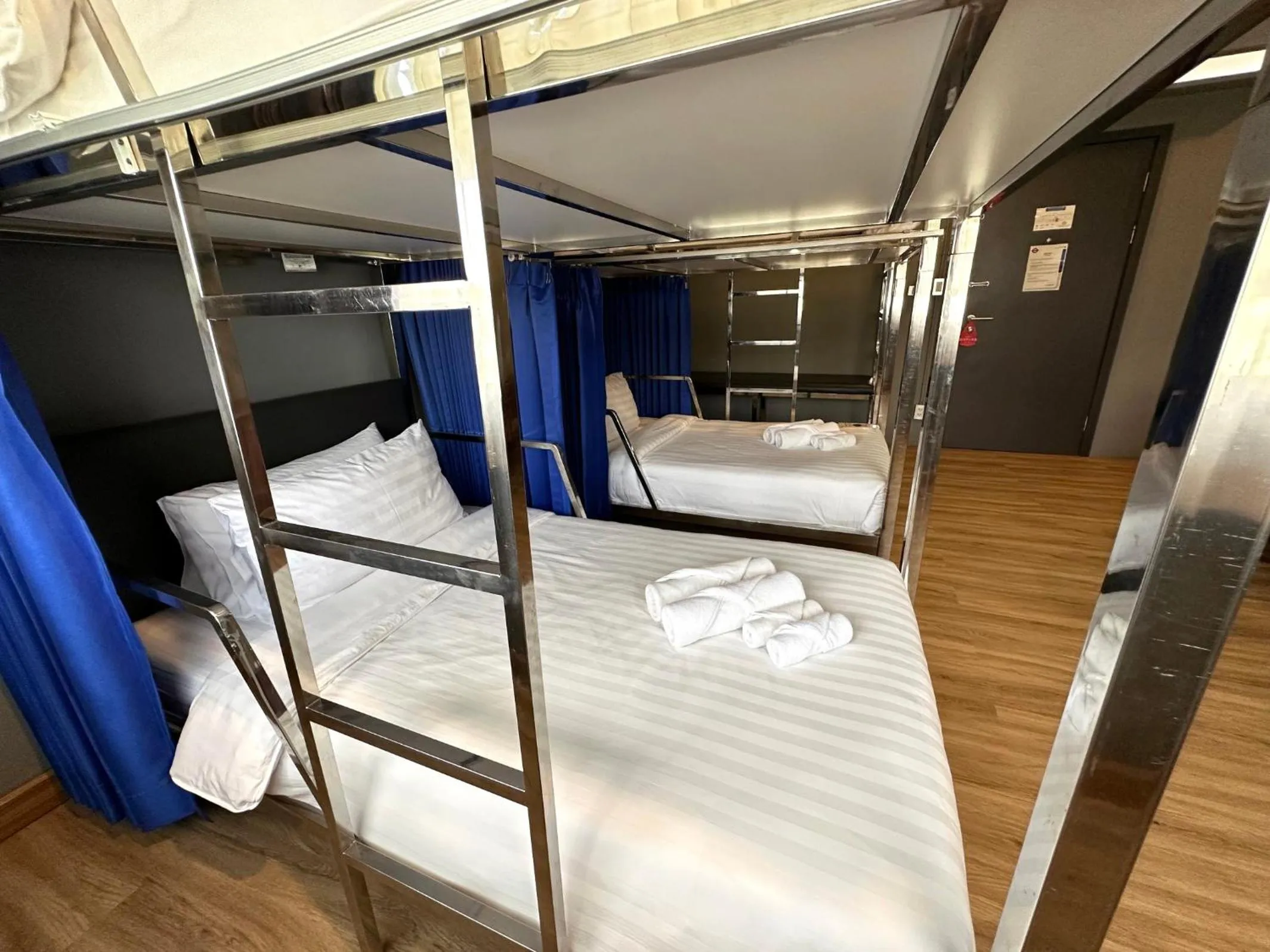 Bed in The Terminal Khon Kaen Hotel