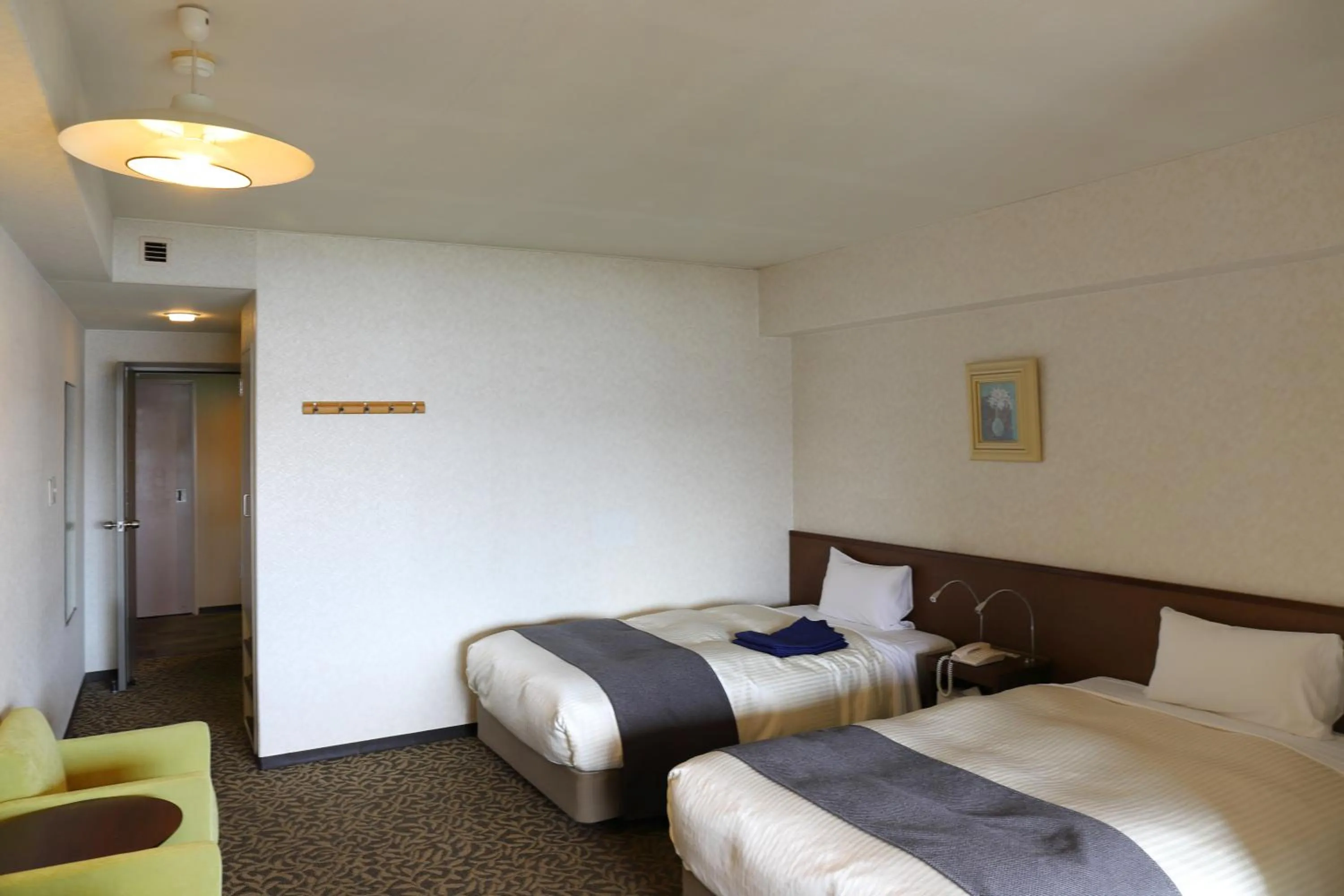 Photo of the whole room, Bed in Ooedo Onsen Monogatari Nagasaki Hotel Seifu