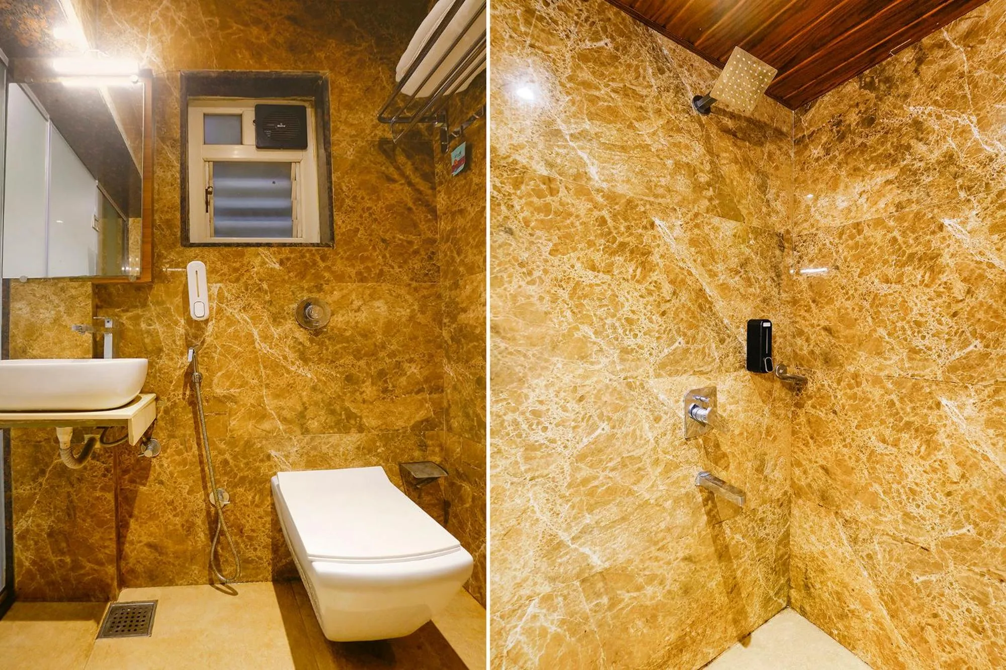 Bathroom in FabHotel Ratna Mahal