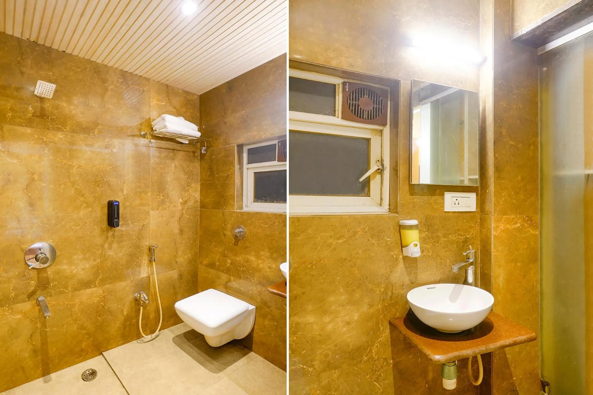 Bathroom in FabHotel Ratna Mahal