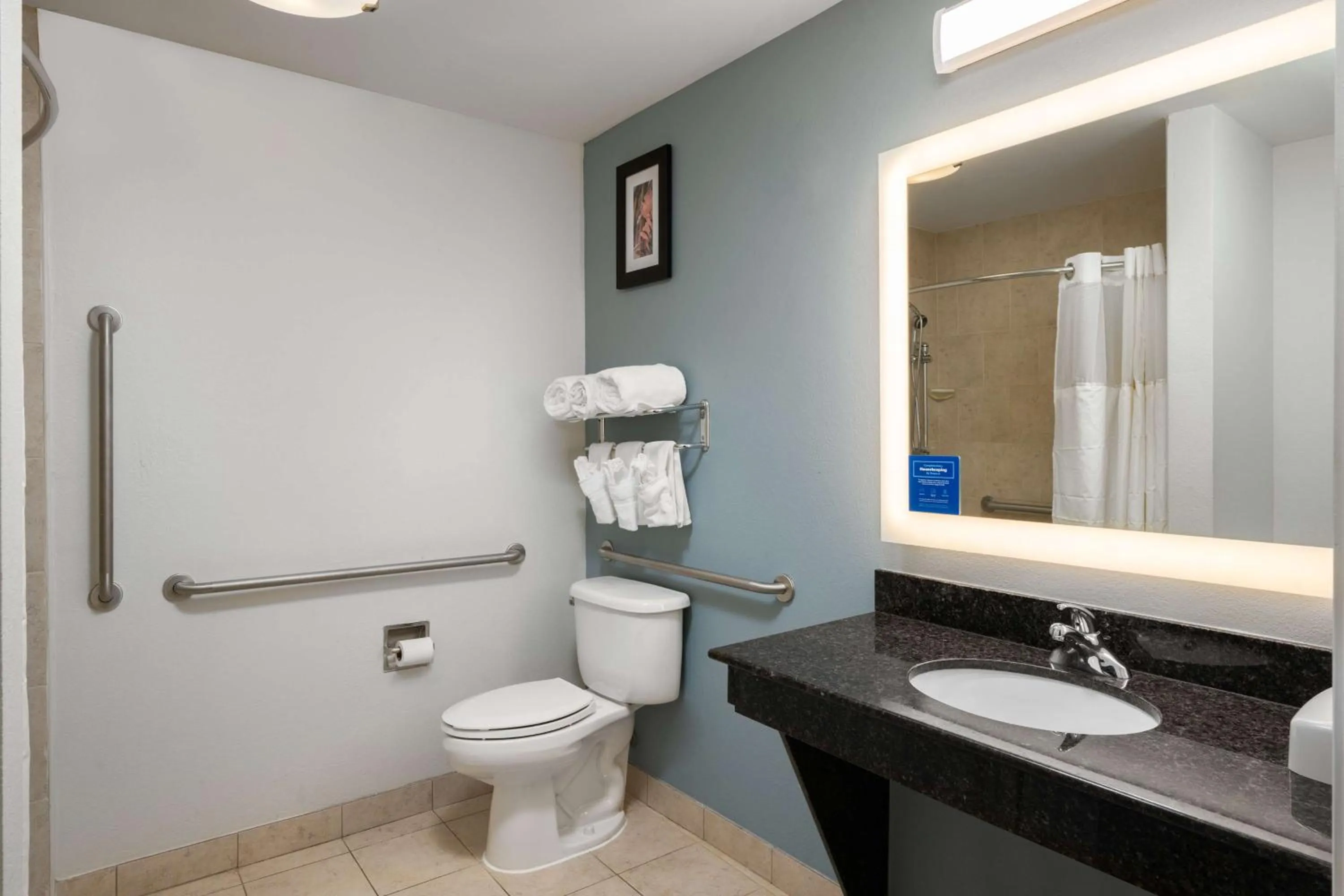 Bathroom in Homewood Suites by Hilton Boston/Andover