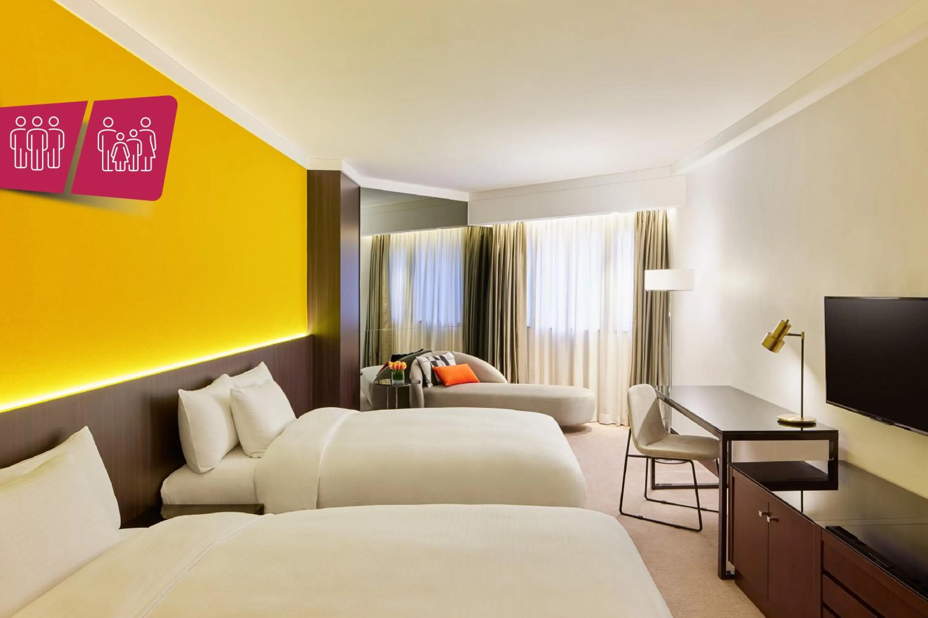 Bedroom, Bed in Prince Hotel, Marco Polo