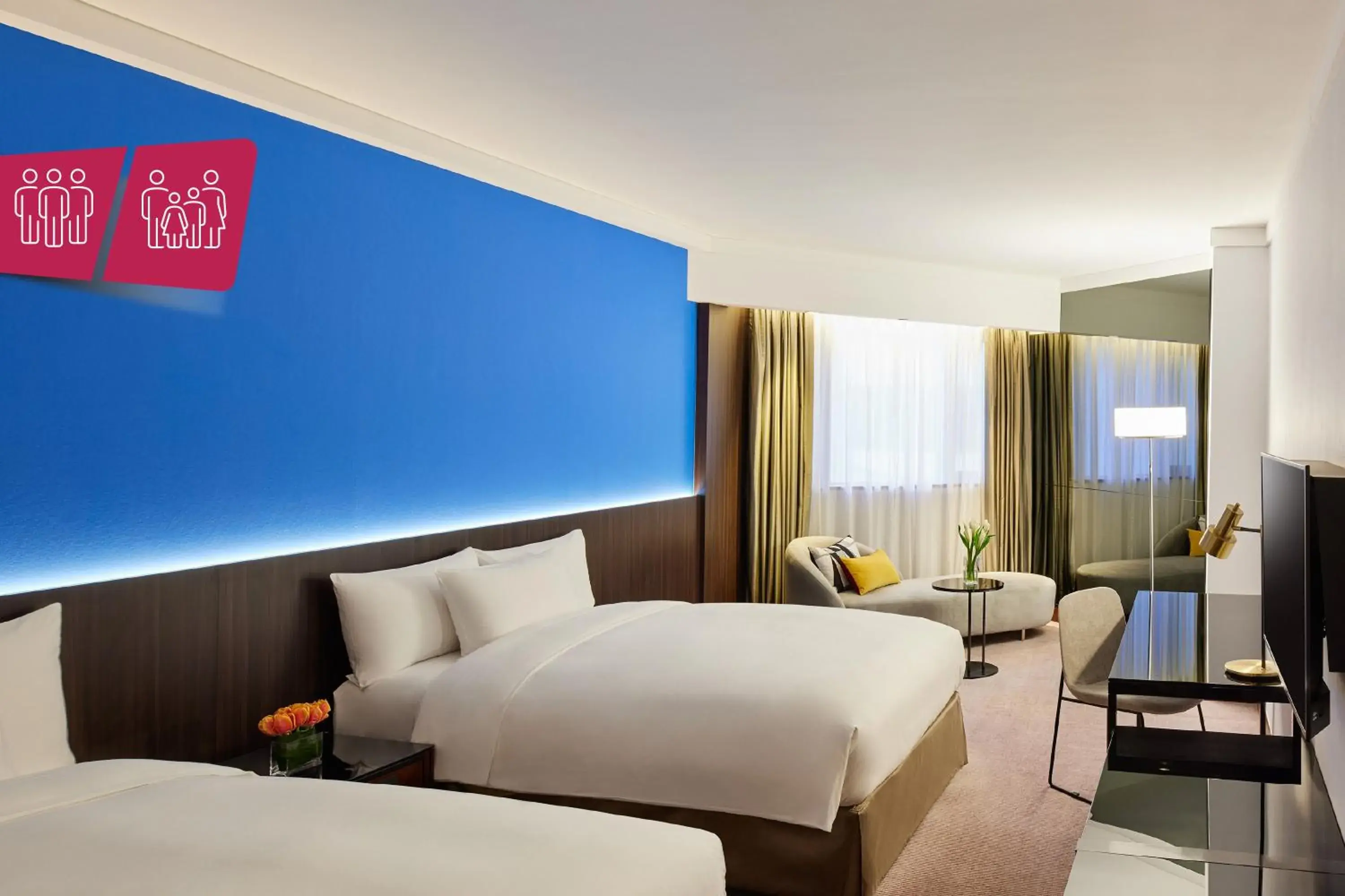 City View to Premier Triple Twin in Prince Hotel, Marco Polo City View to Premier Triple Twin in Prince Hotel, Marco Polo