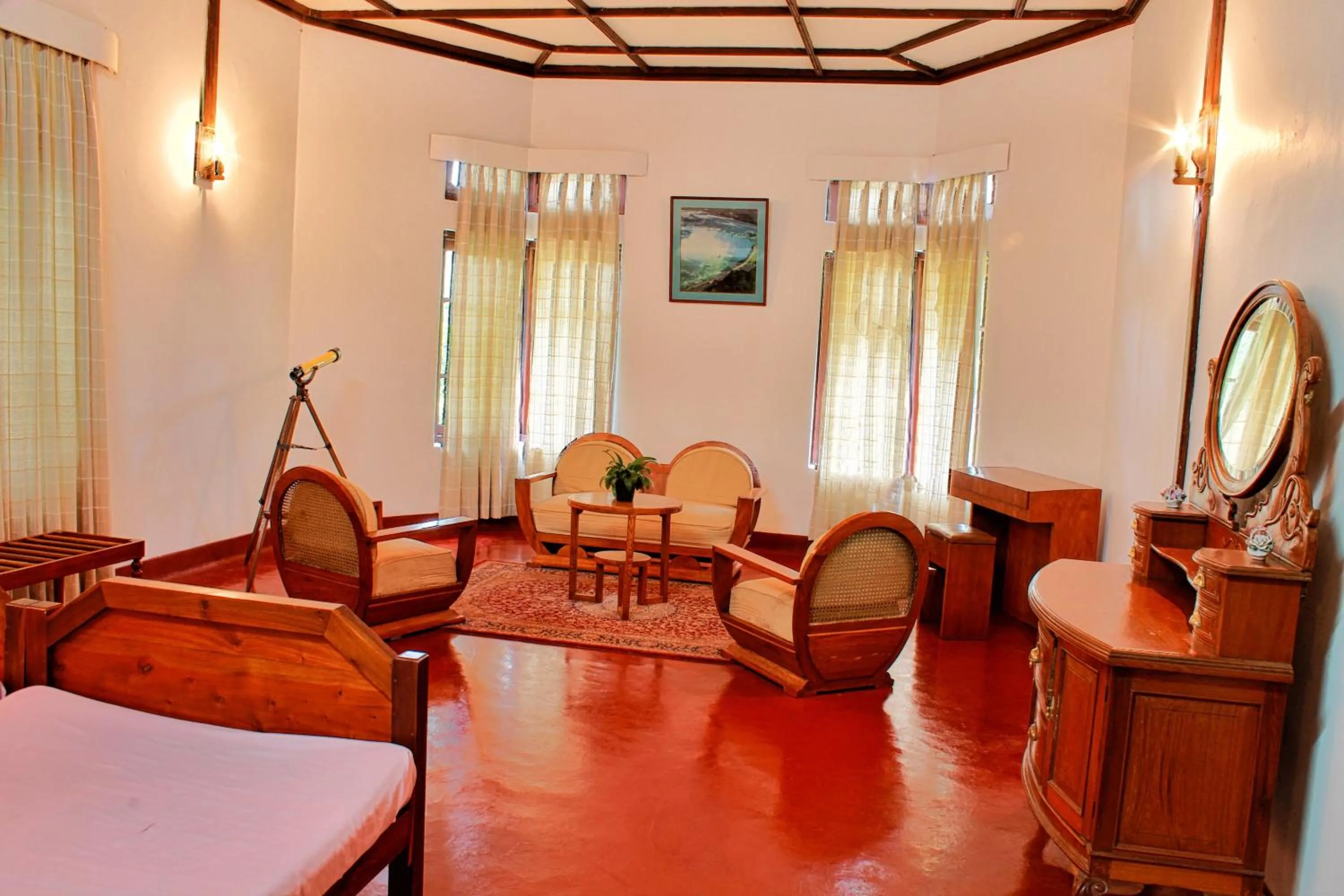 Living room in Ancoombra Tea Estate Bungalow