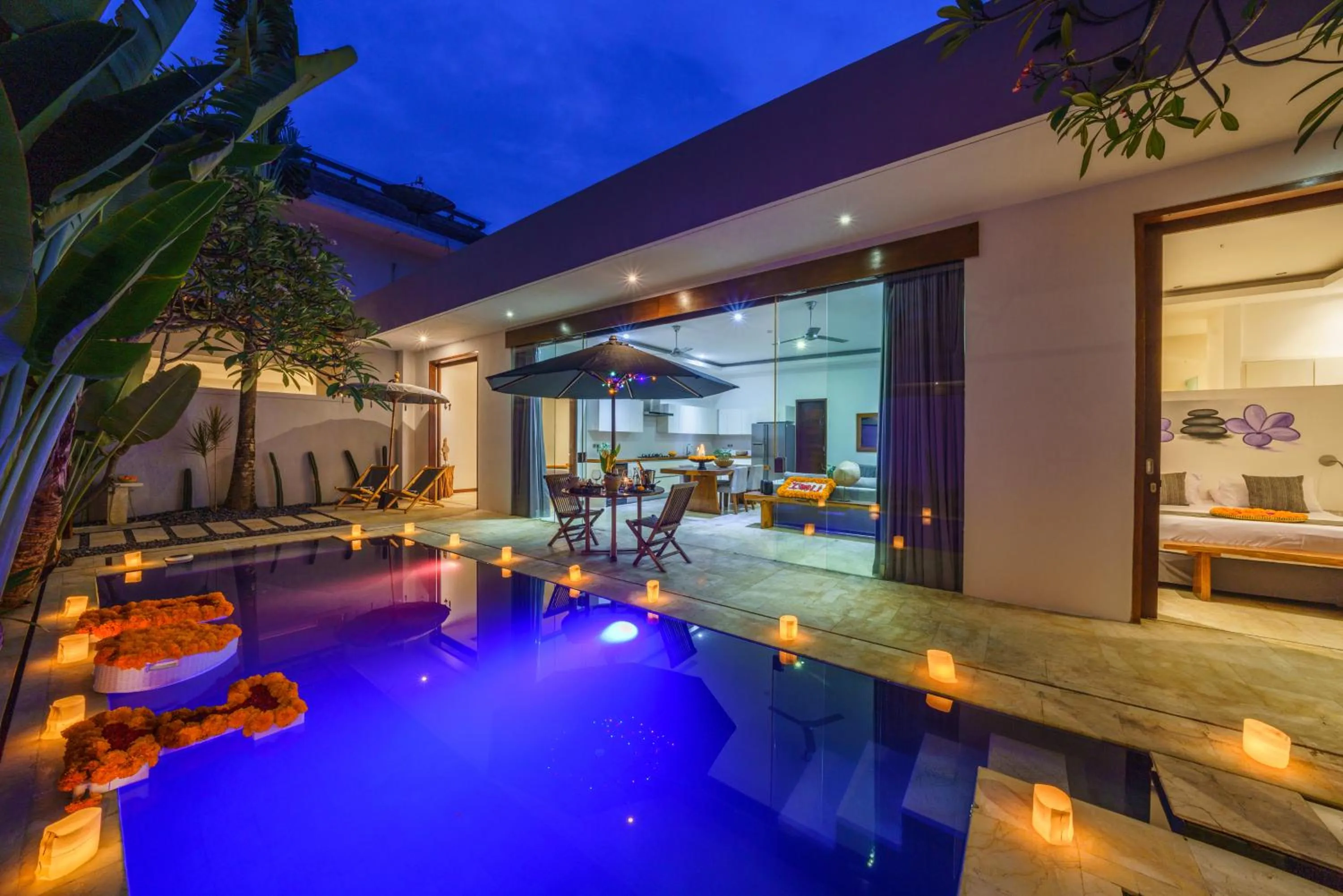 Night in Anema Villa Seminyak