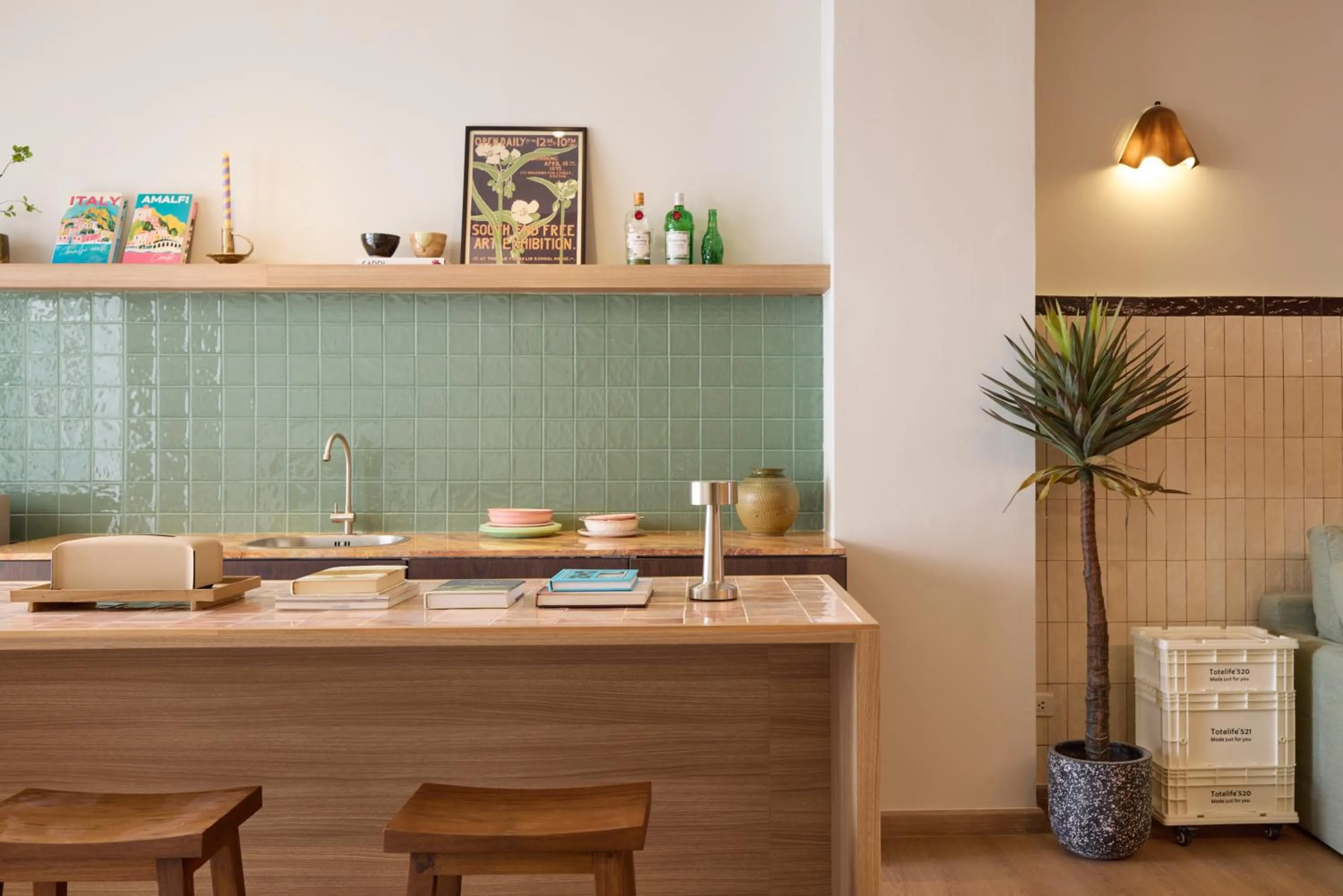 Kitchen or kitchenette in Theme Boutique Hotel Bangkok
