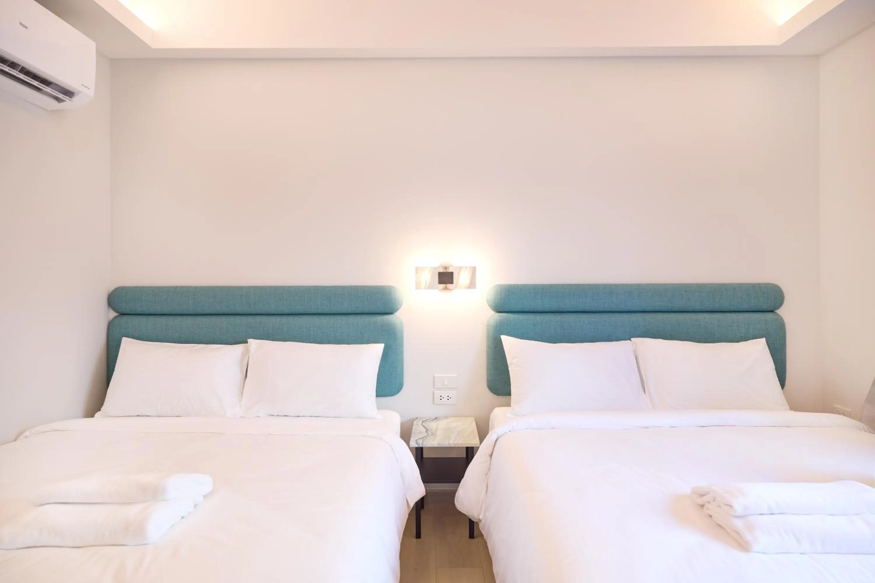 Bed in Theme Boutique Hotel Bangkok