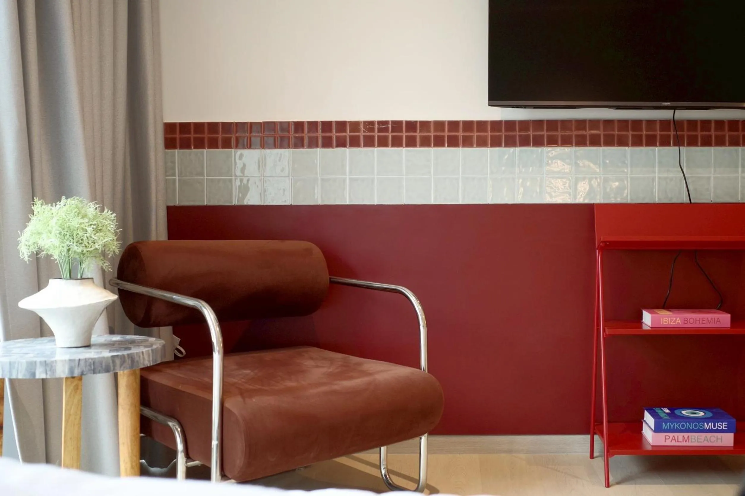 Living room in Theme Boutique Hotel Bangkok