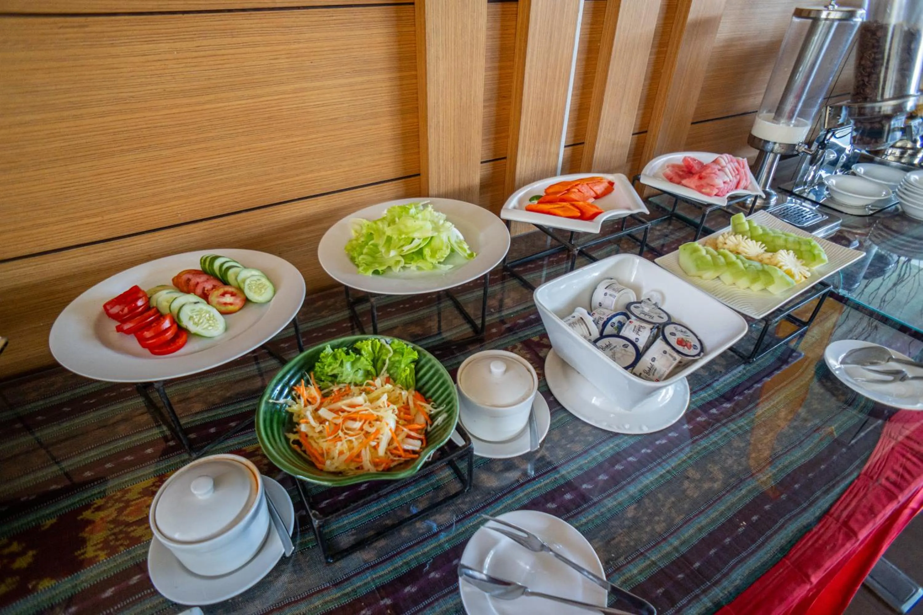 Buffet breakfast in Asa Bali Luxury Villas & Spa