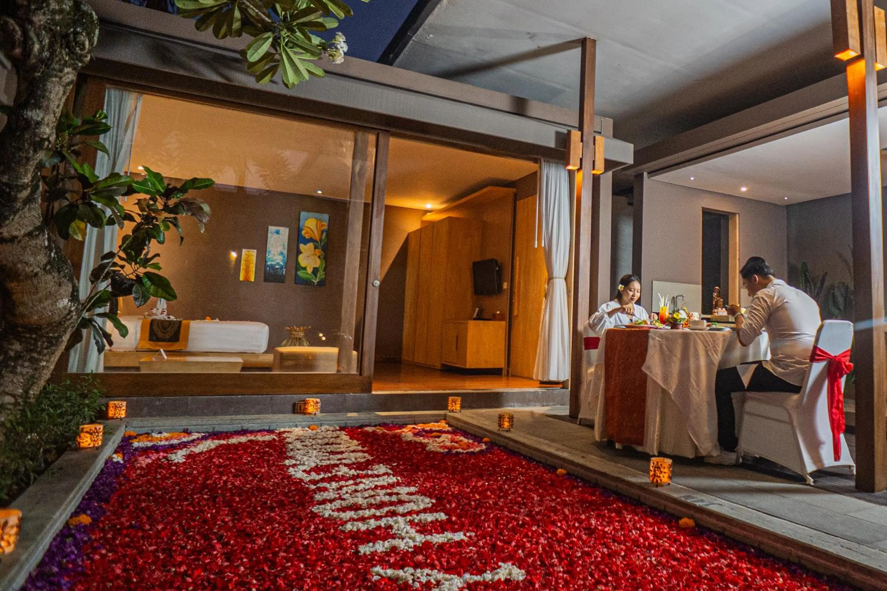 Dinner in Asa Bali Luxury Villas & Spa